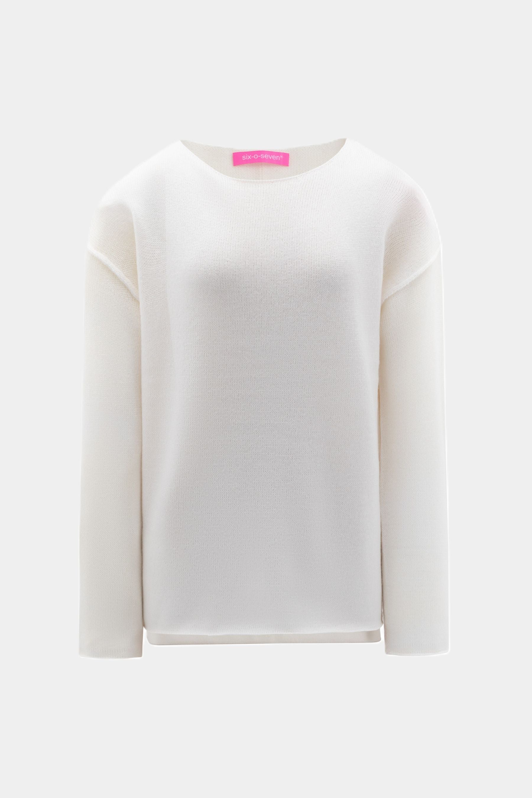 Six-o-Seven Strickpullover OFF WHITE
