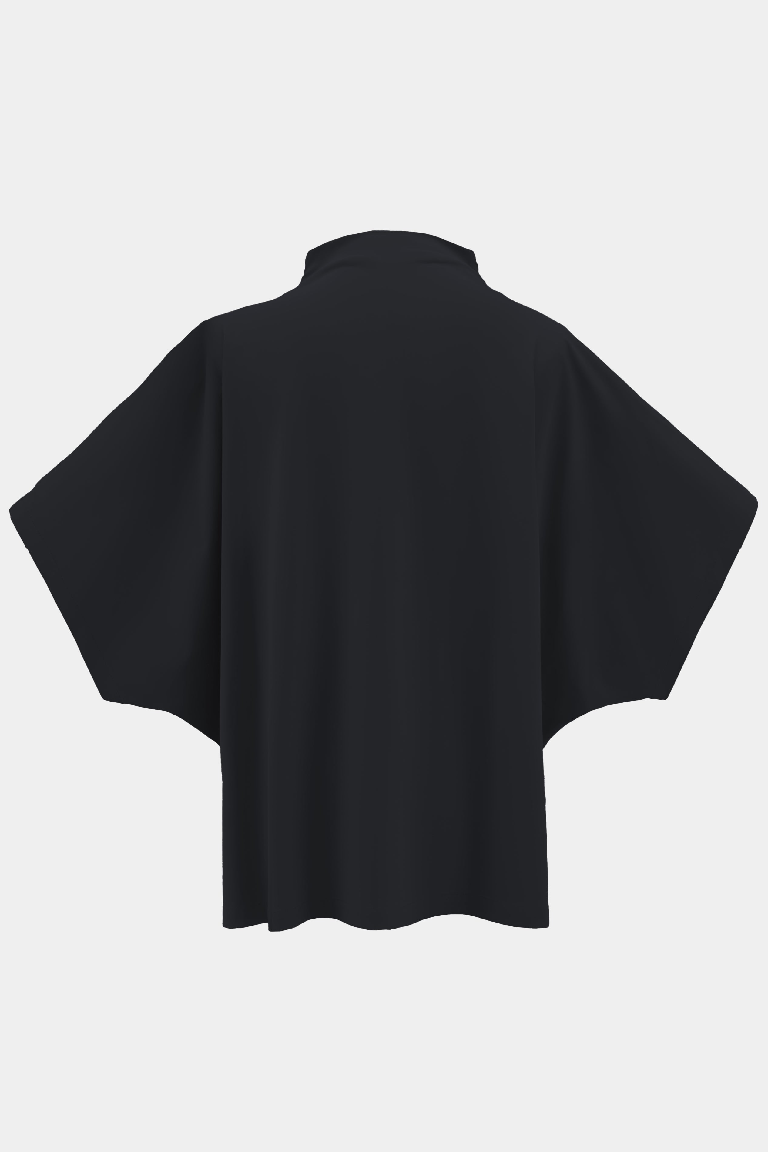 Blouse met vleermuismouwen ZWART