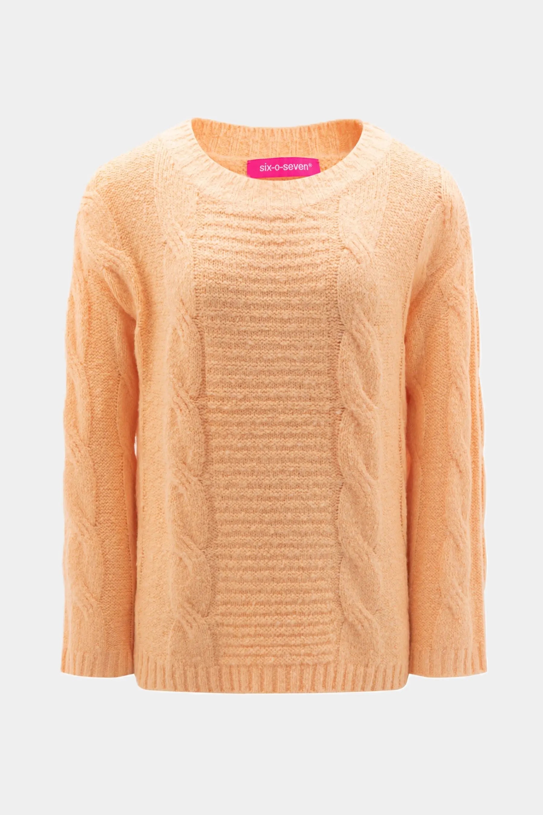 Six-o-Seven Strickpullover PEACH six-o-seven