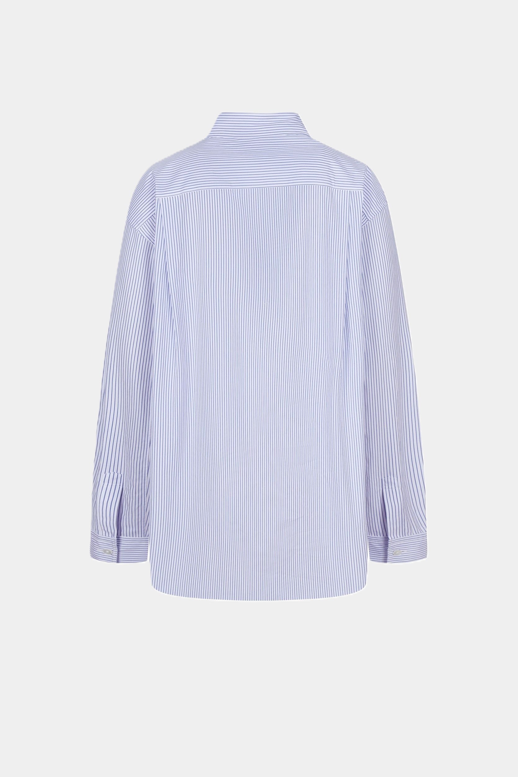 LESS Hemdbluse GREY-BLUE
