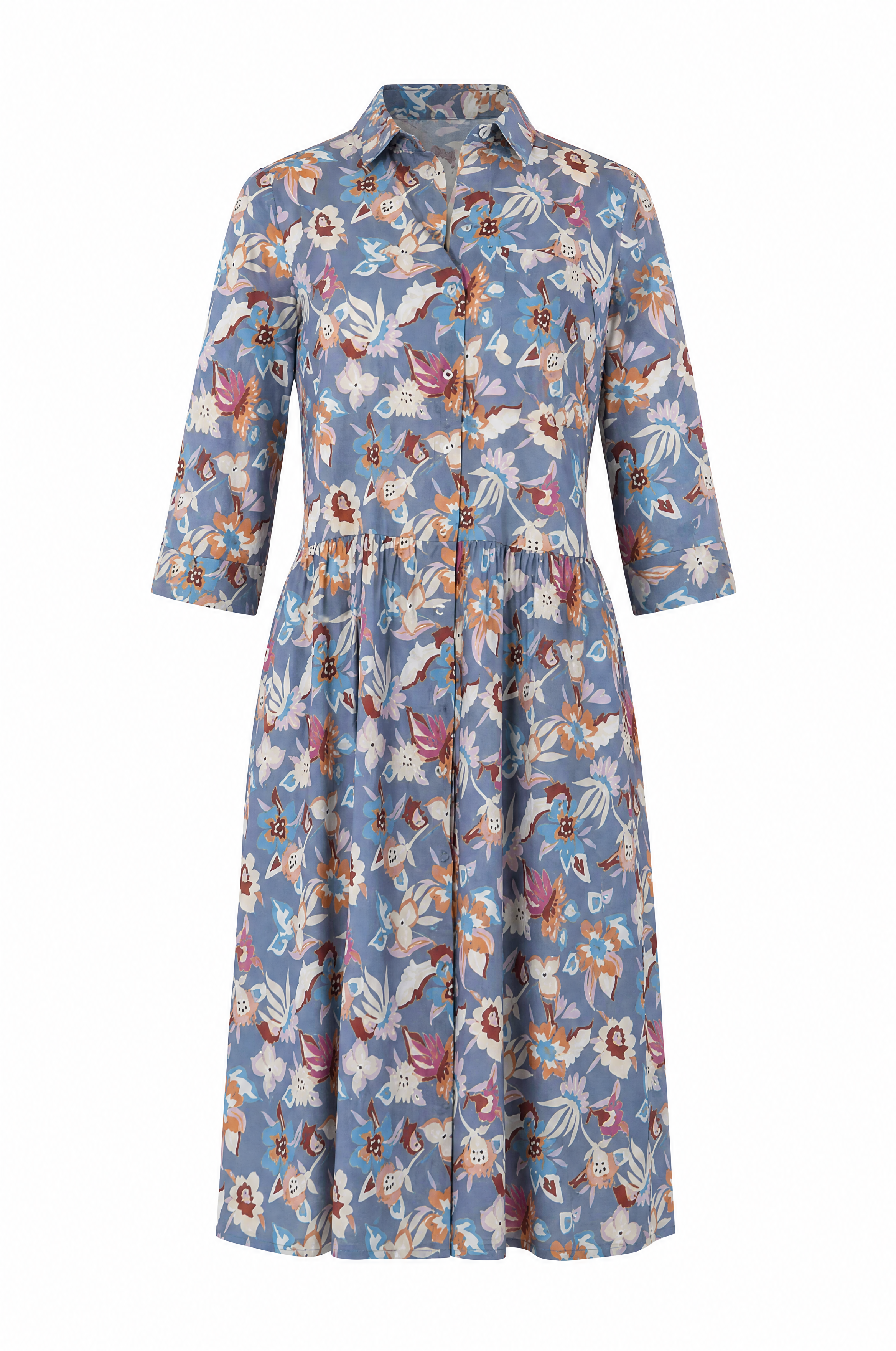 Robe d'été MULTICOLOUR BLEU