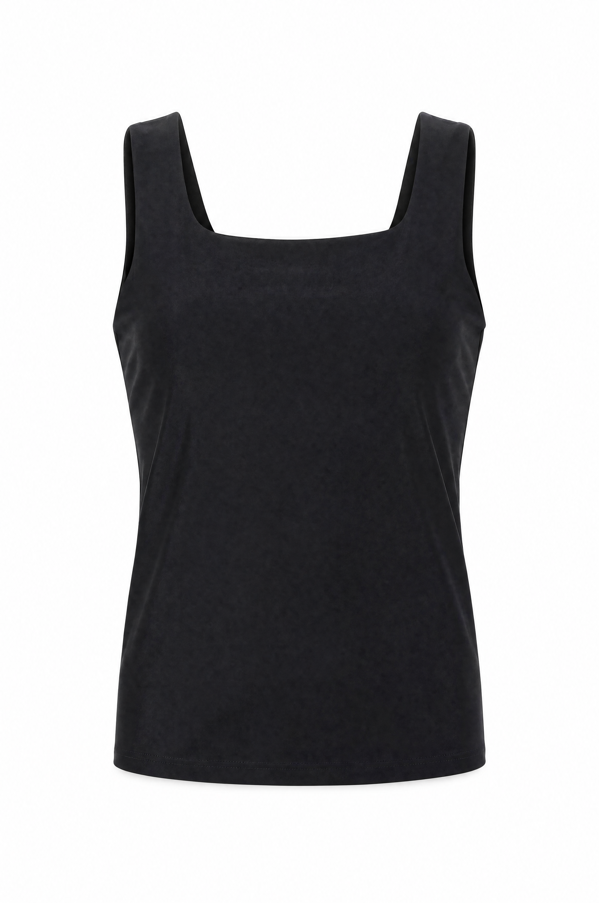 Short black summer top, ideal for spring, modern style