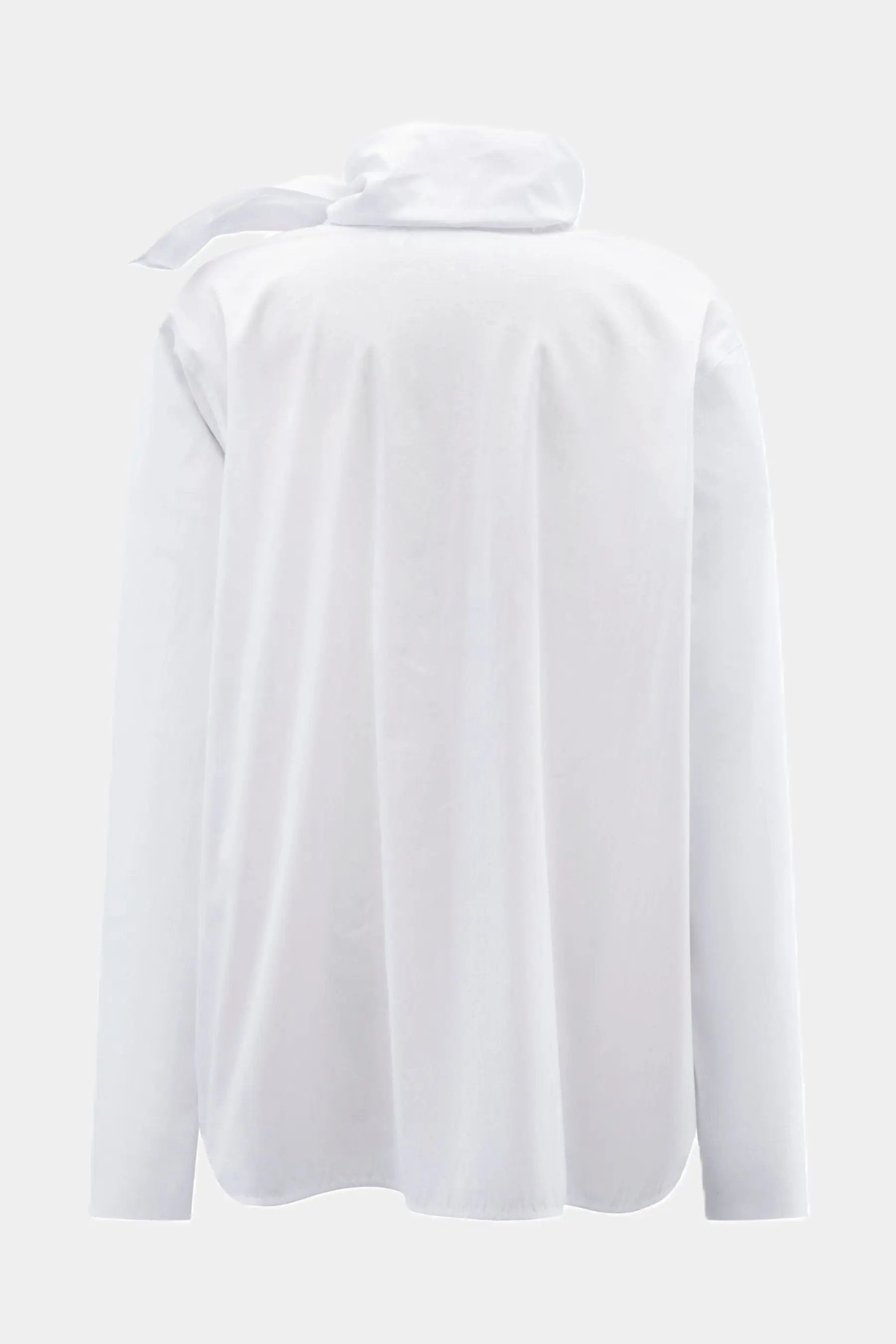 Elegante Damen Baumwollbluse mit moderner Schluppe Nadine H