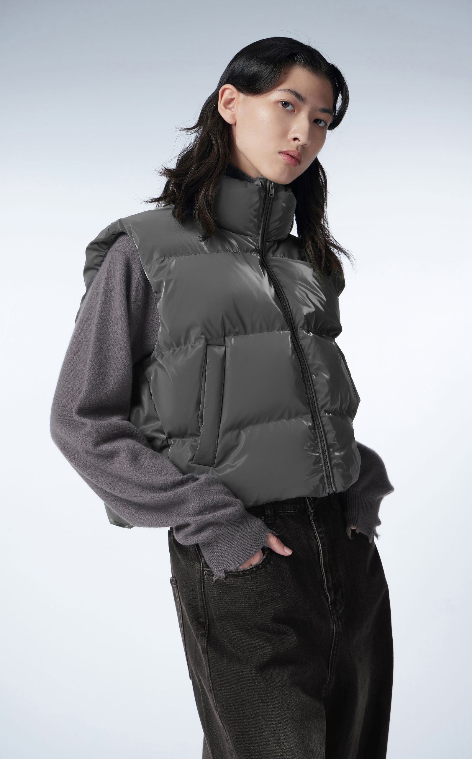 Daunenweste ASPHALT JNBY