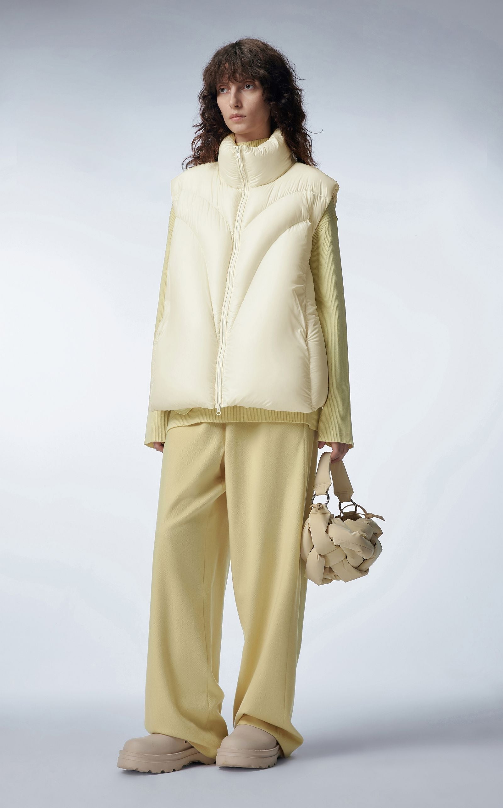 Daunenweste OFF-WHITE
