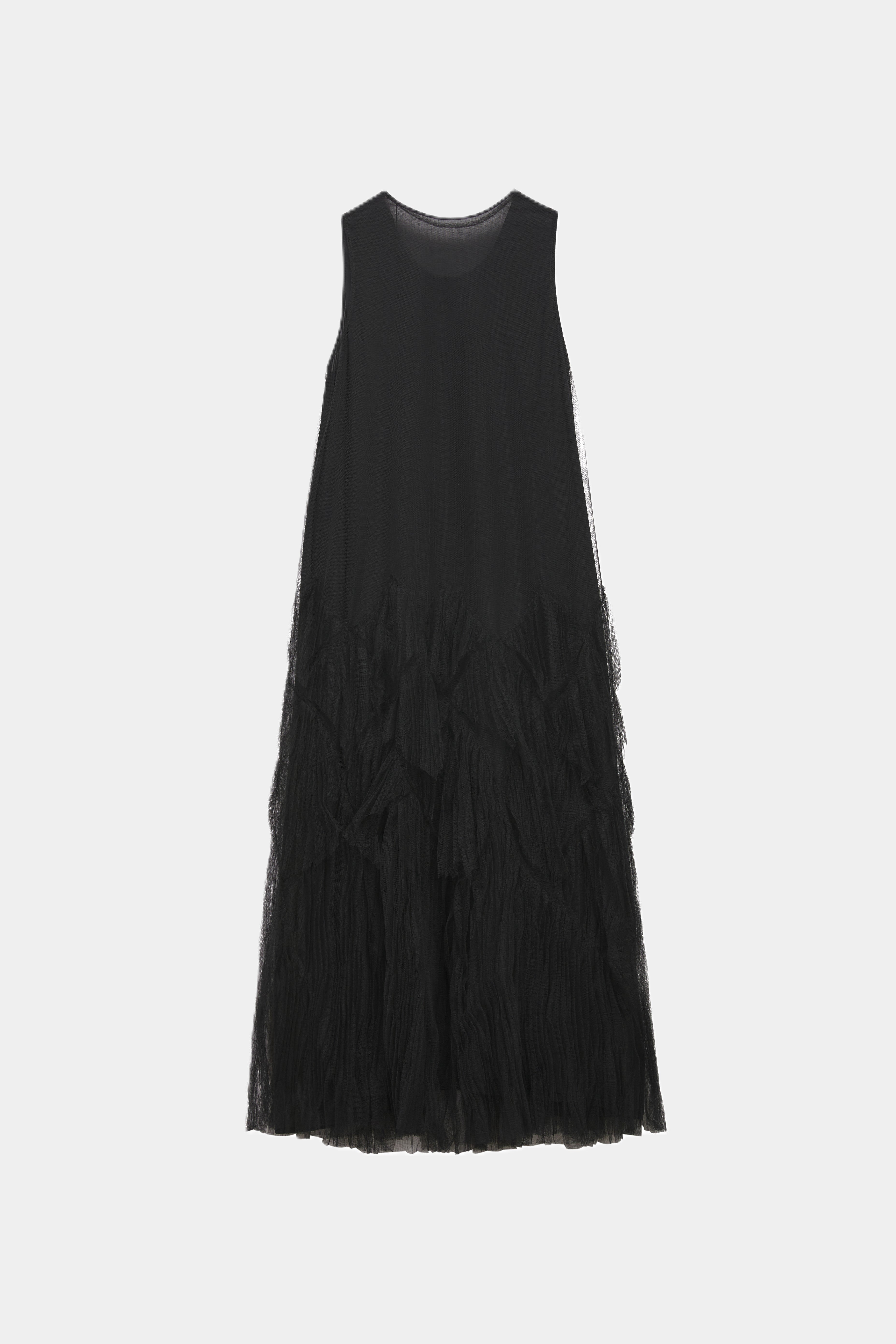 Mesh Dress BLACK