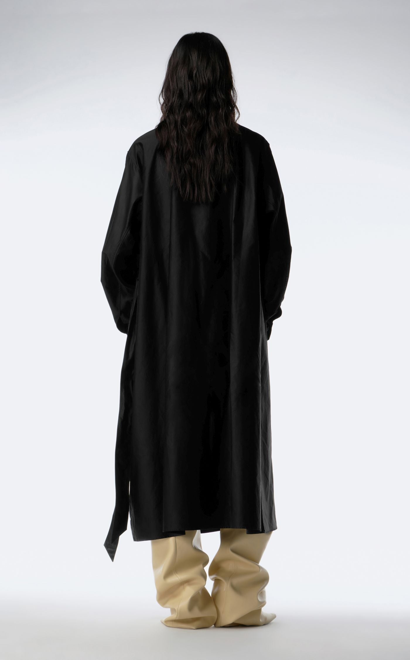 Baumwollkleid BLACK