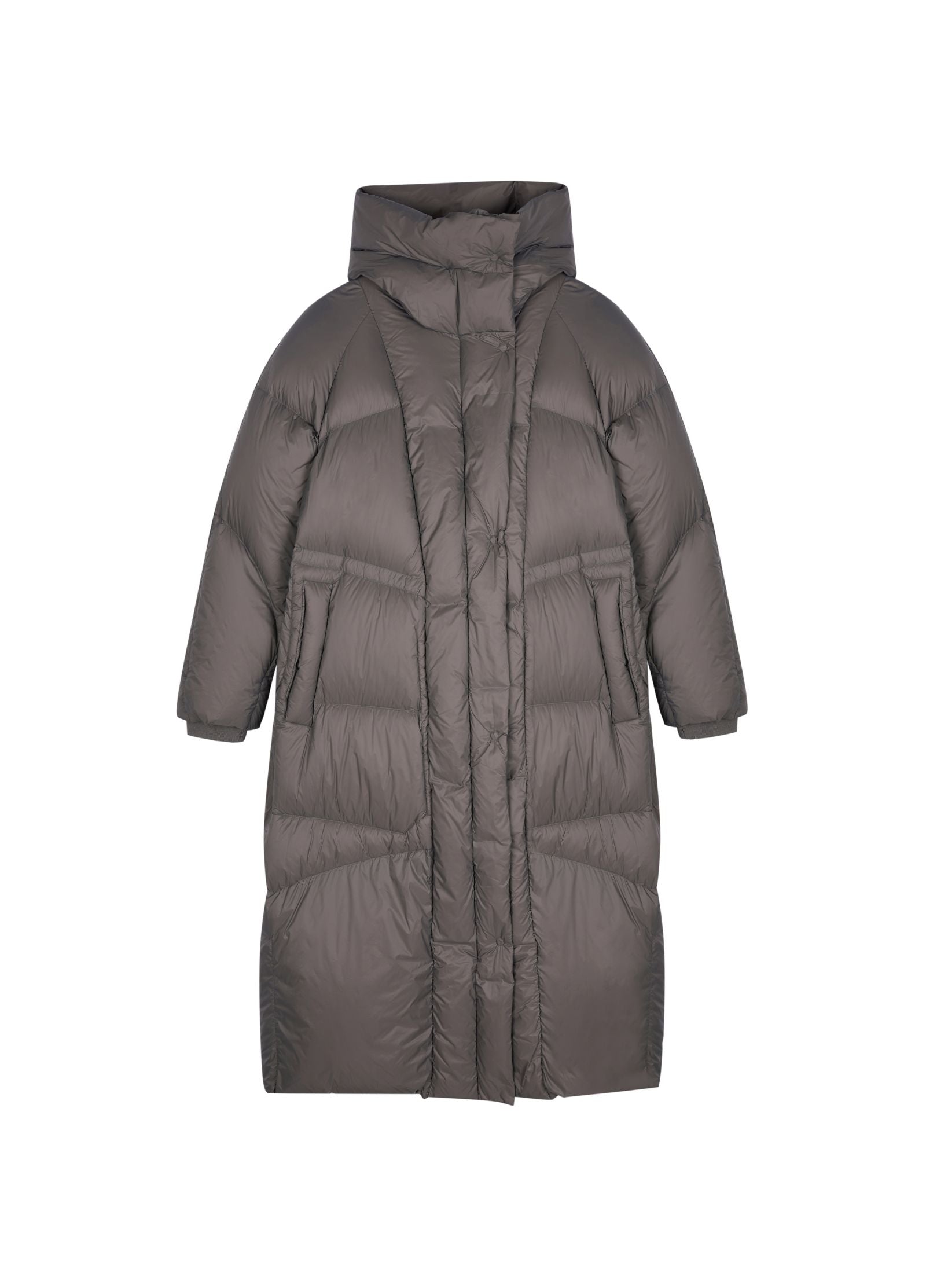 Manteau en duvet TAUPE
