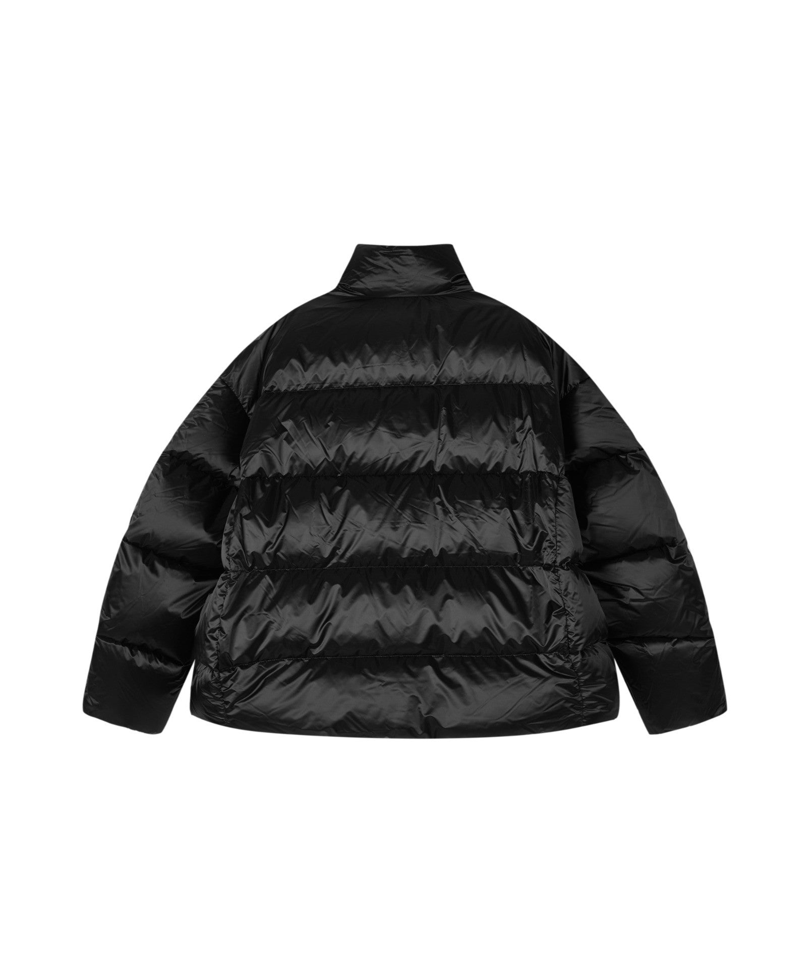 Damen Oversize Daunenmantel mit Stehkragen Schwarz JNBY