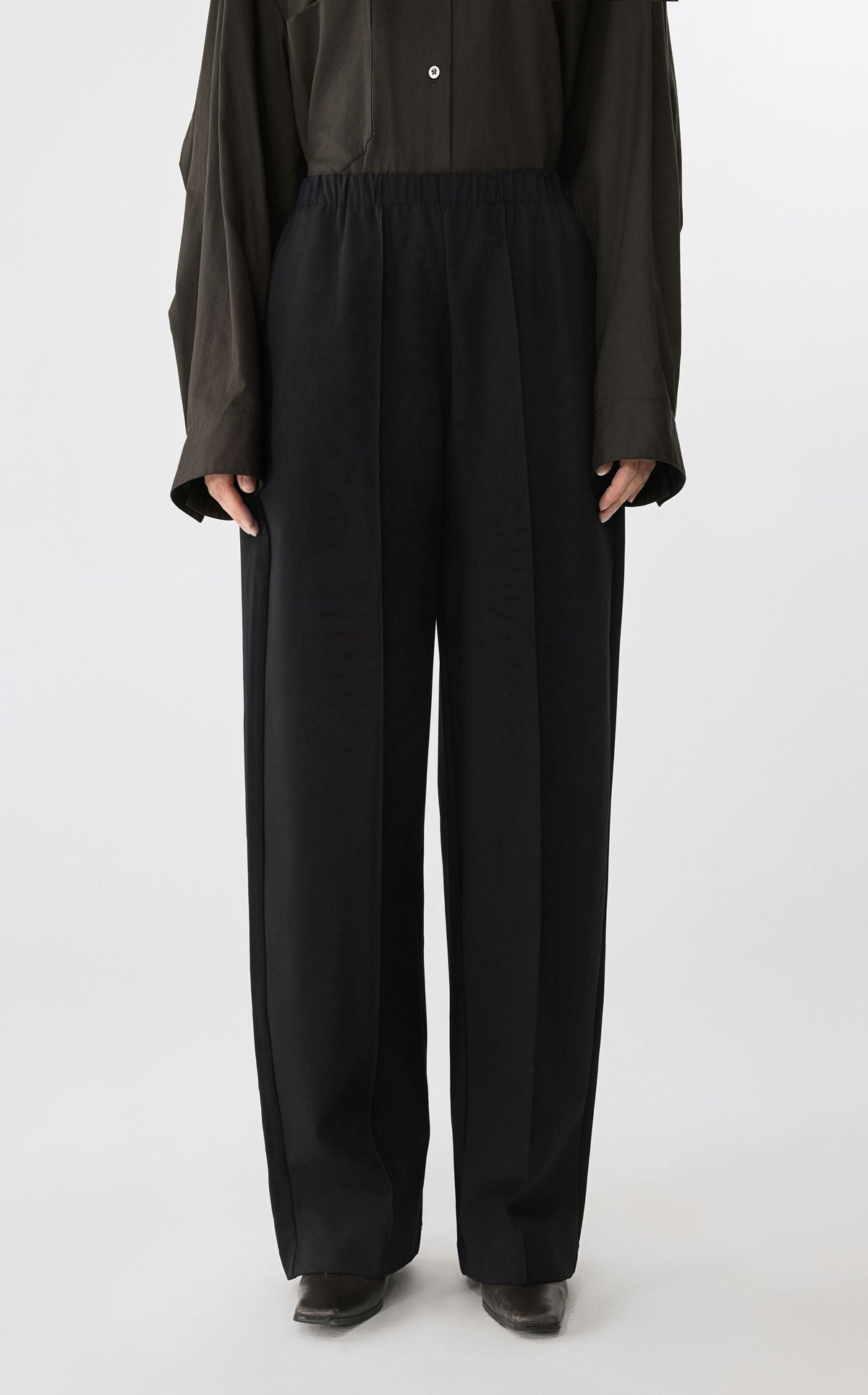 alt
Pantalón JNBY de moda con costura decorativa NEGRO JNBY