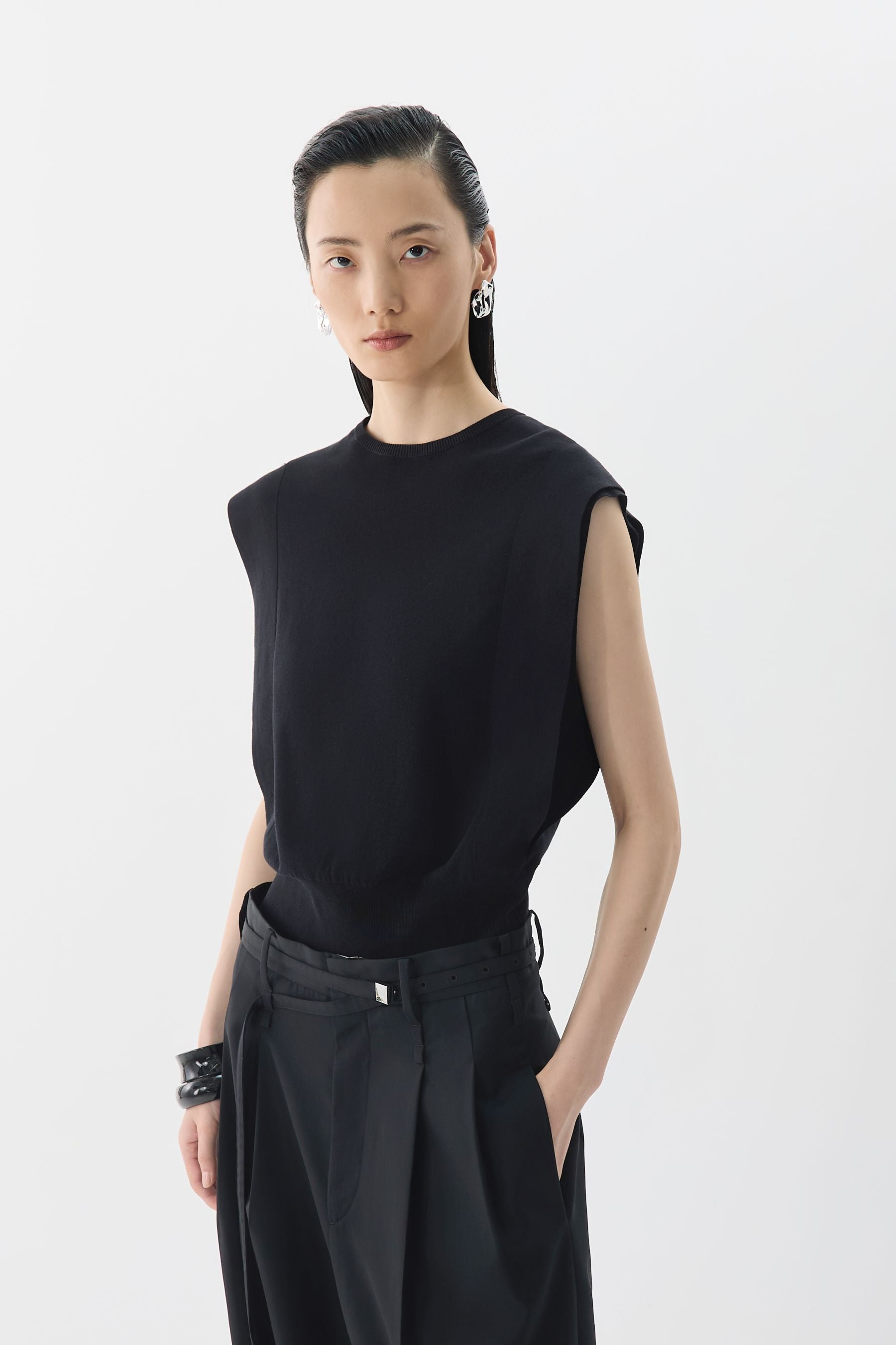 JNBY Modieuze Gilet BLACK