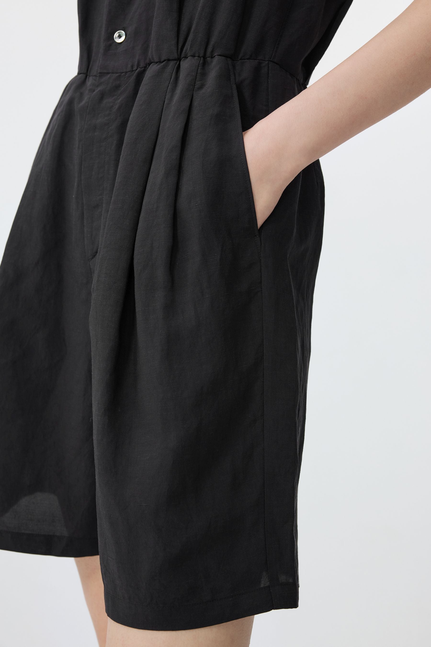 JNBY moderne jumpsuit met steekzakken BLACK
