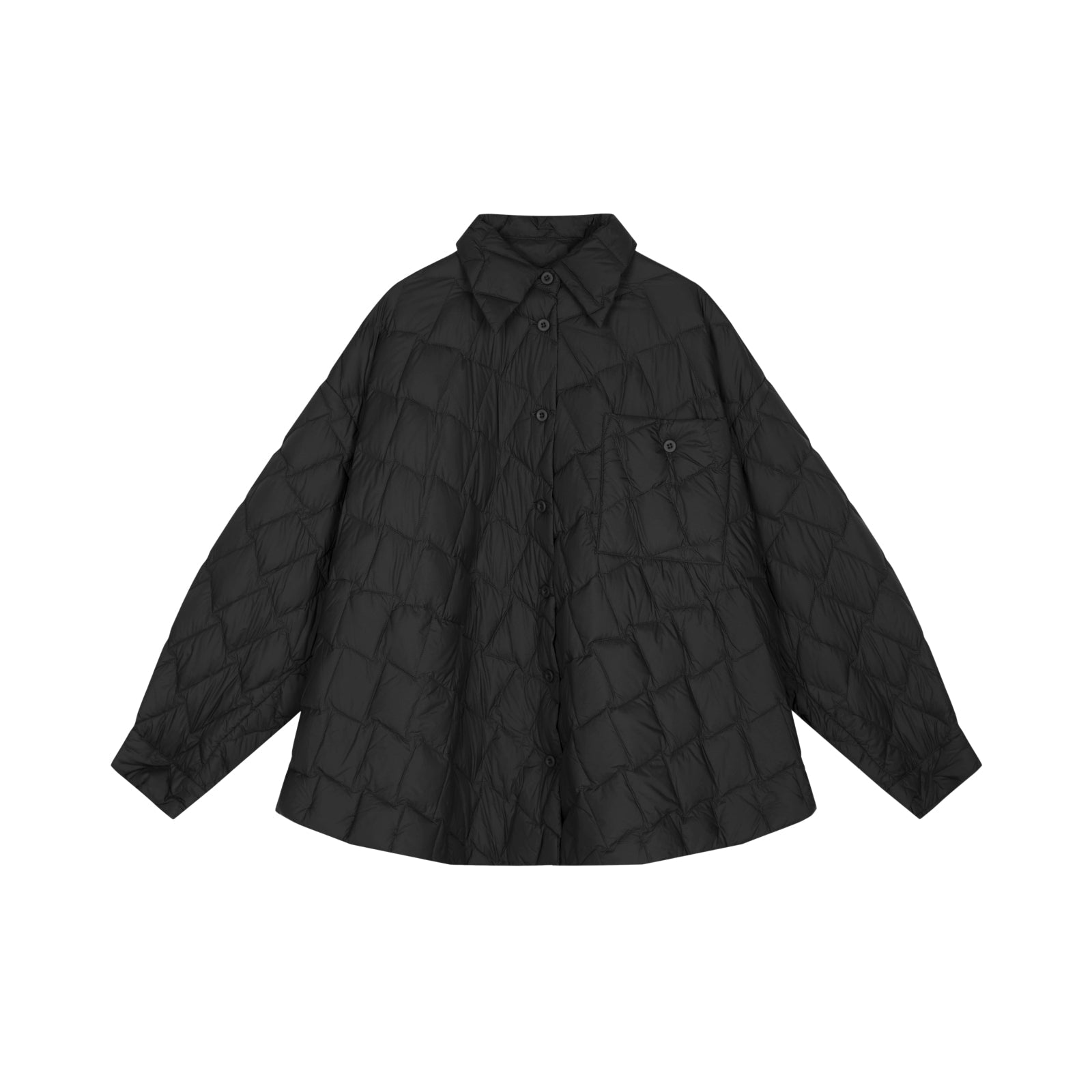 Damen Oversize Steppjacke mit Daunenfüllung – Leicht JNBY