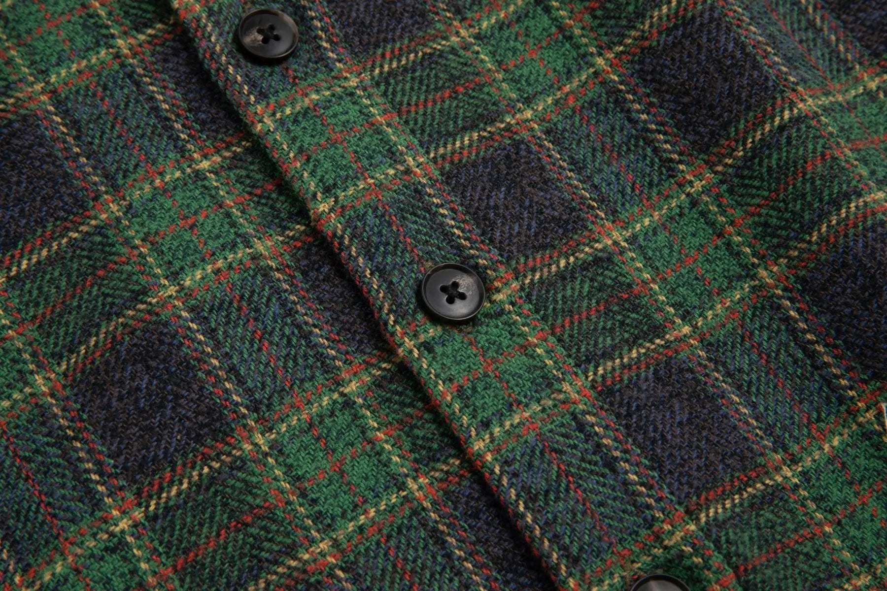 Haupt Modern Fit Flanell Langarm Herrenhemd in True Green Haupt