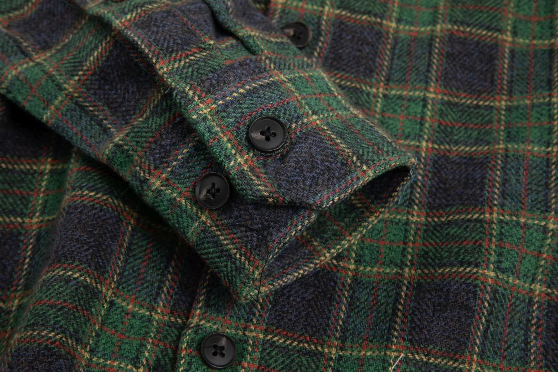 Haupt Modern Fit Flanell Langarm Herrenhemd in True Green Haupt