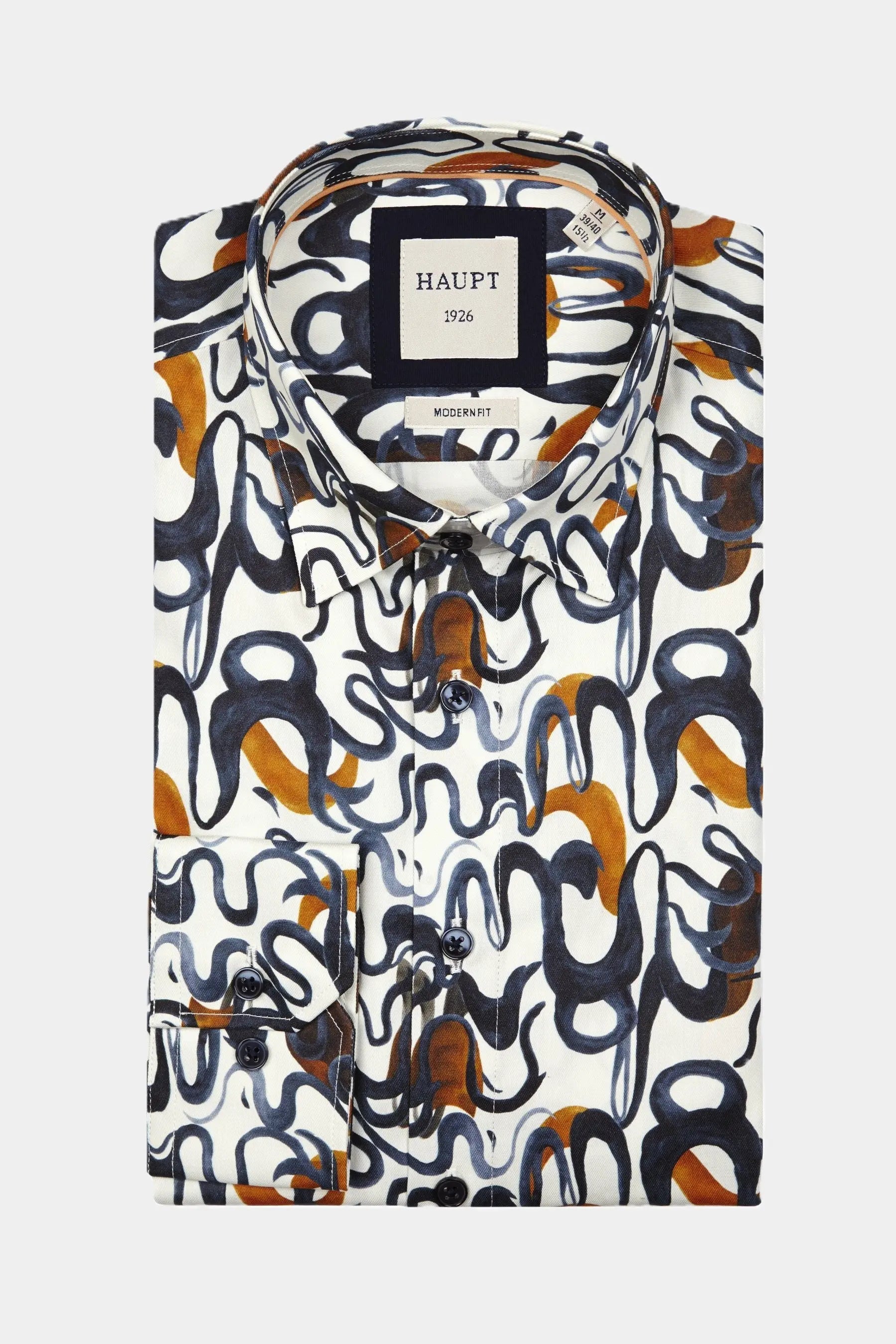 NICHT ONLINE SETZEN! Baumwoll Herrenhemd ECRU Haupt