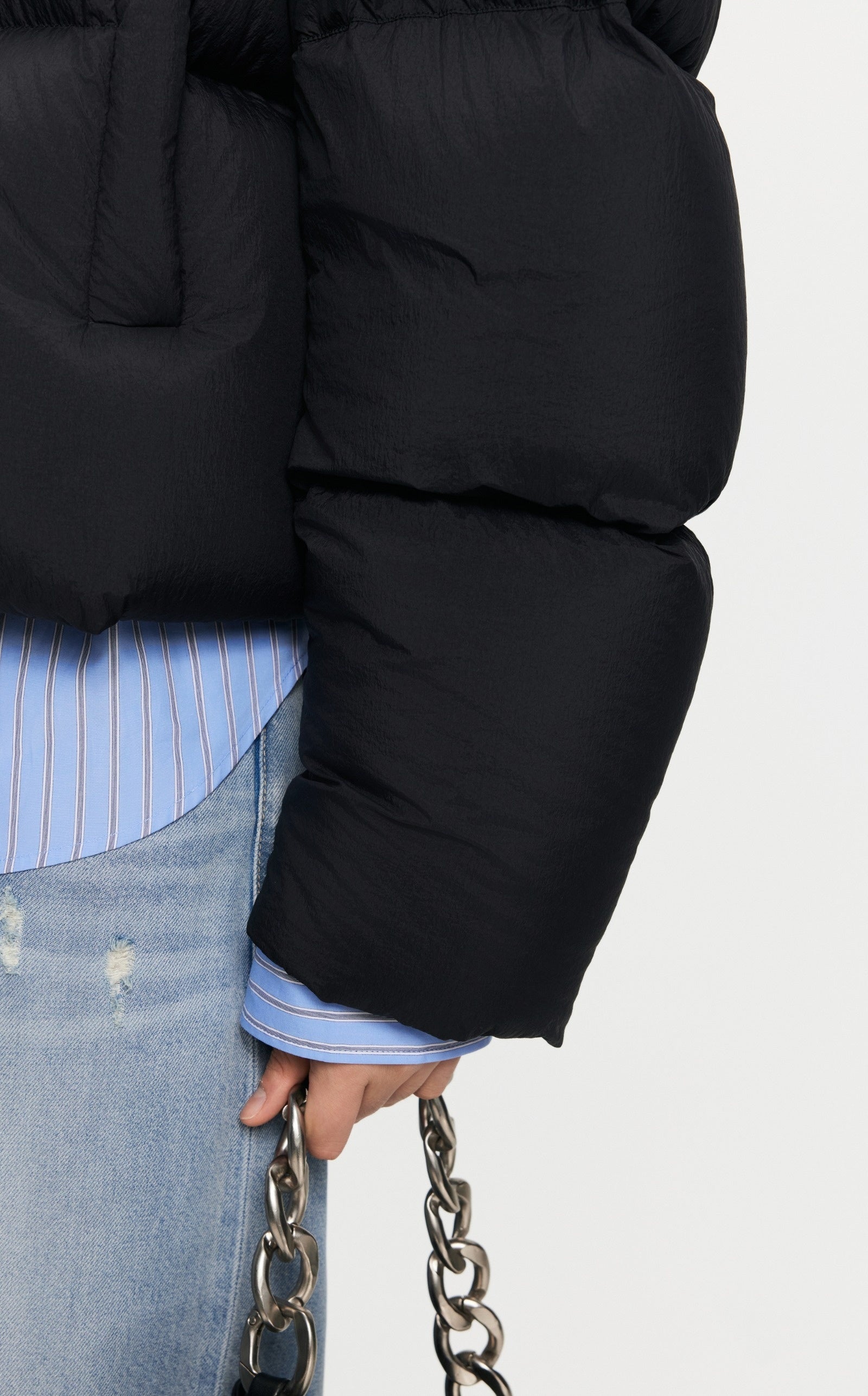 Damen Cropped Pufferjacke mit stylischem Flair JNBY