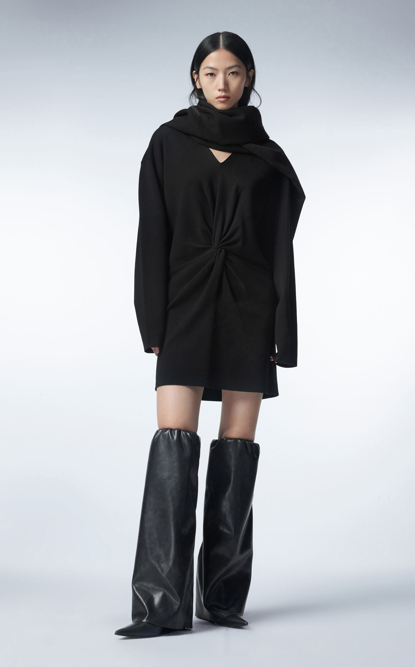 Sweater Jurk ZWART