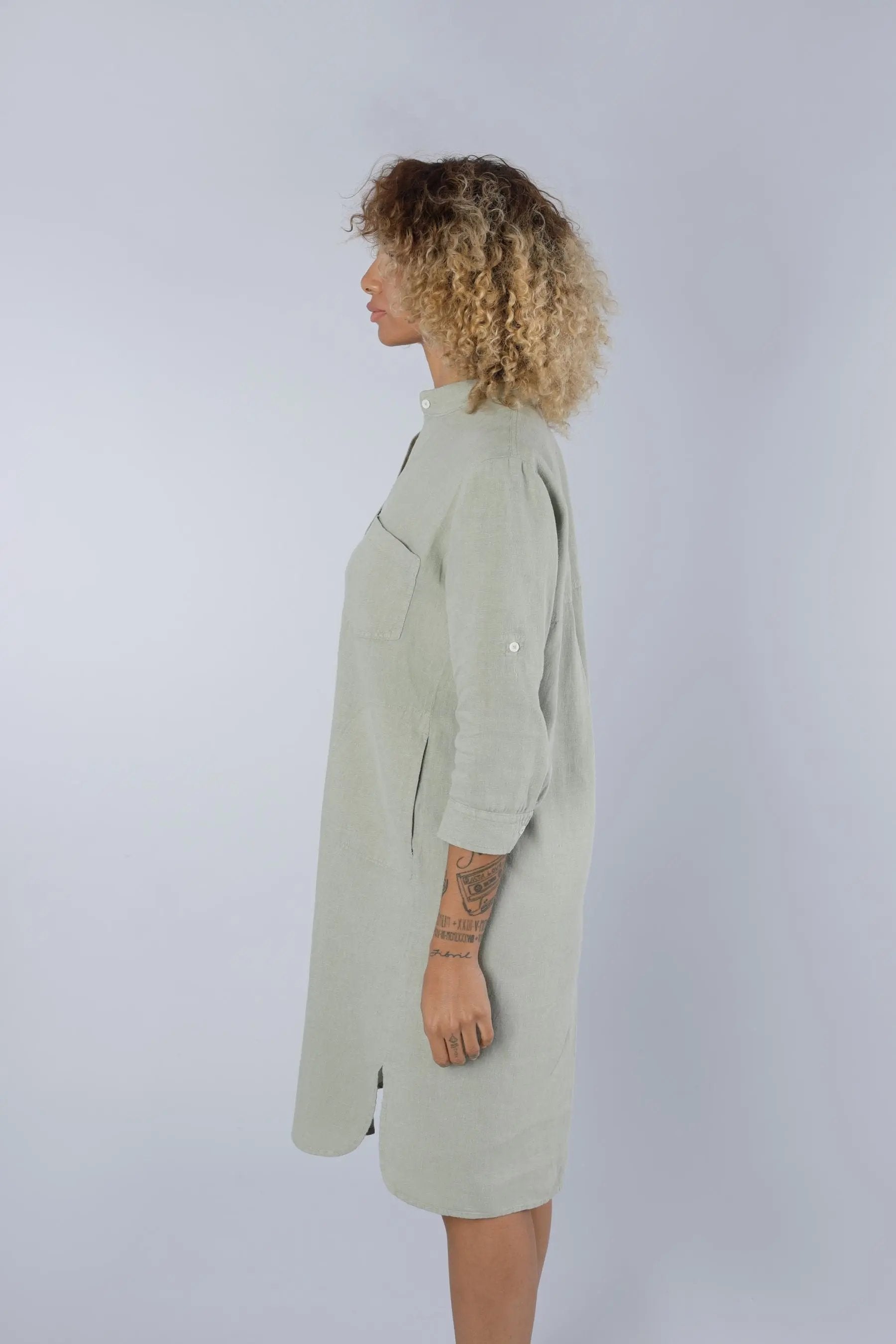 Leinenkleid GREEN Nadine H