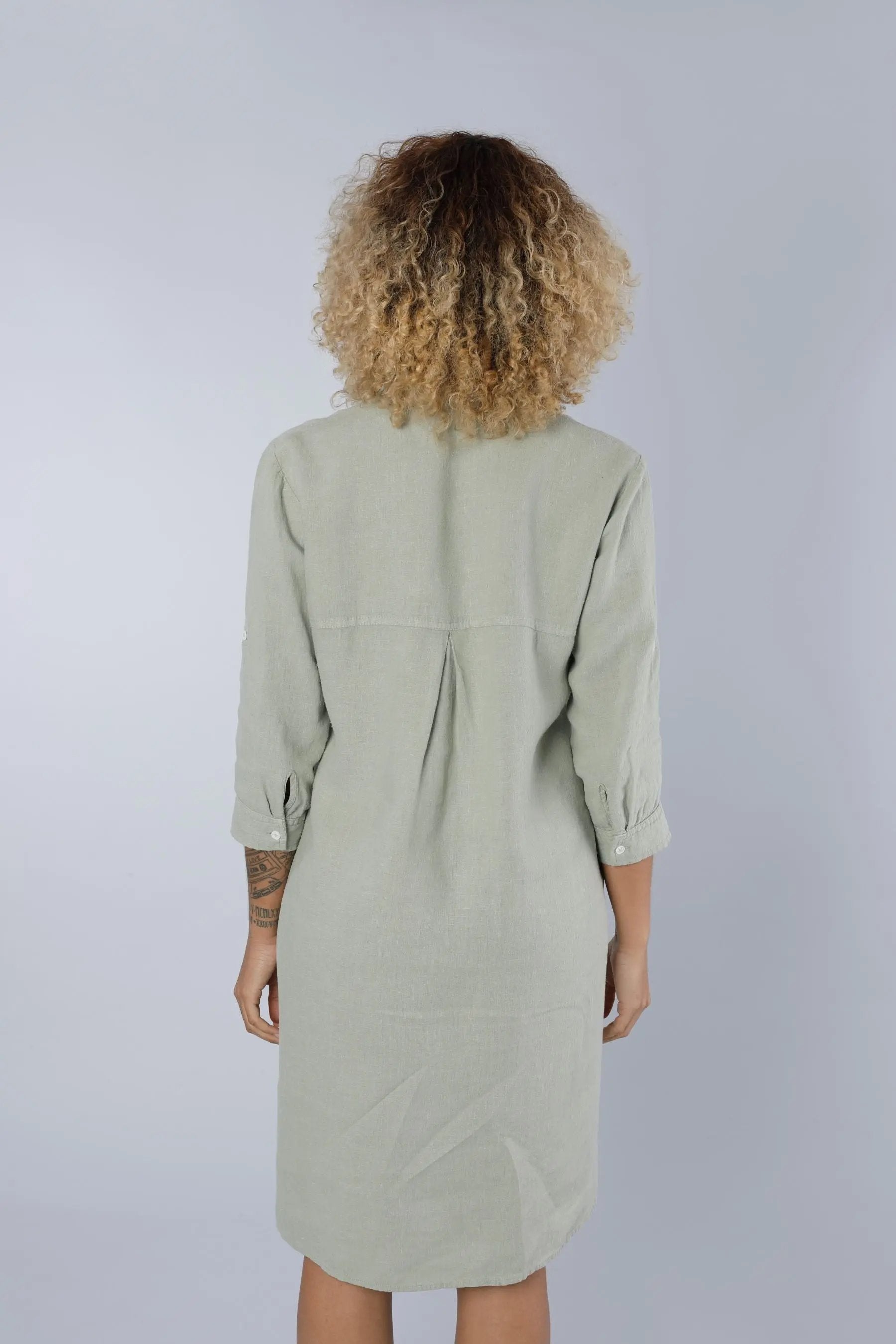 Leinenkleid GREEN Nadine H
