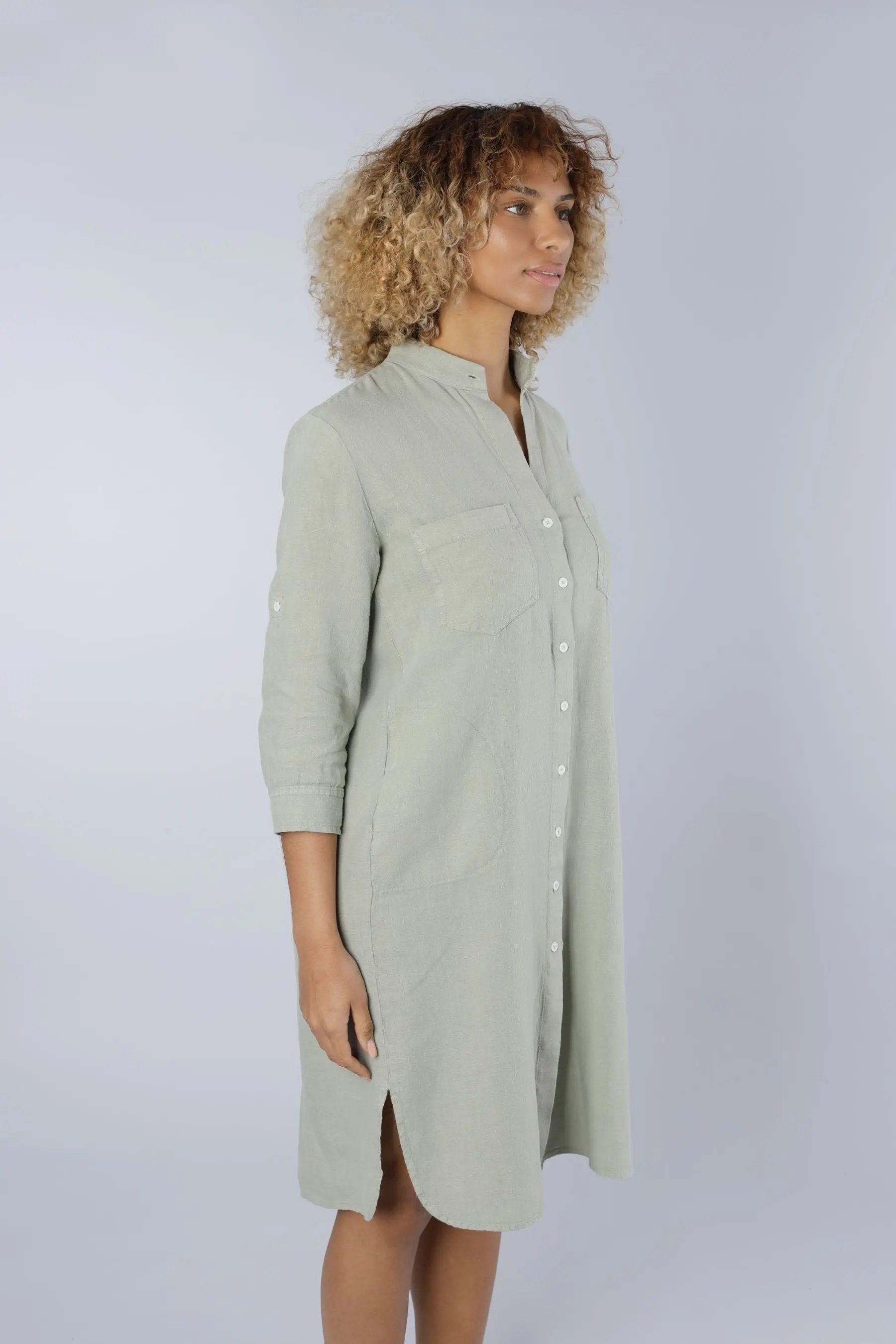 Leinenkleid GREEN Nadine H