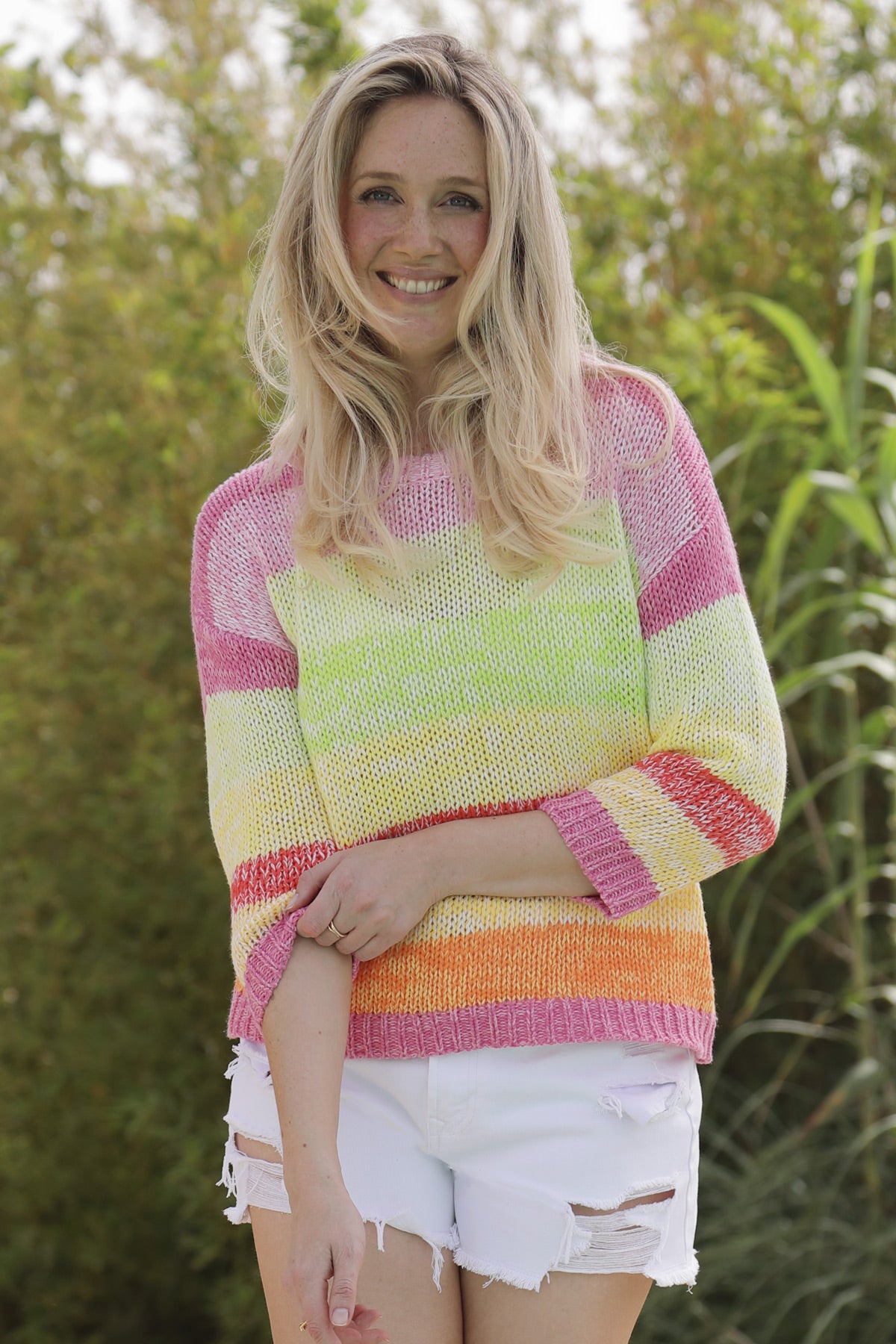 Six-o-Sept Pull en tricot ROSE