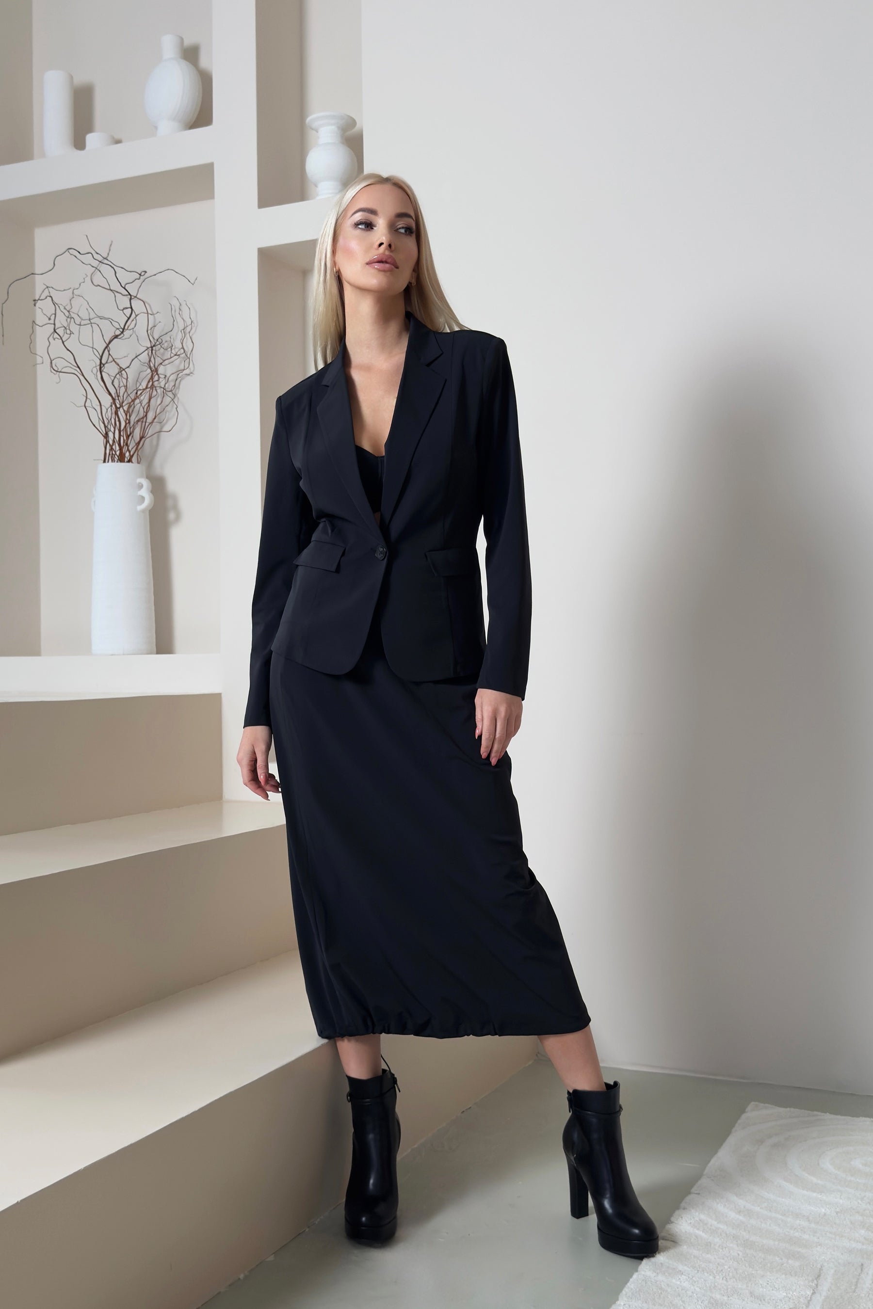 Travel 8 blazer elegante NAVY