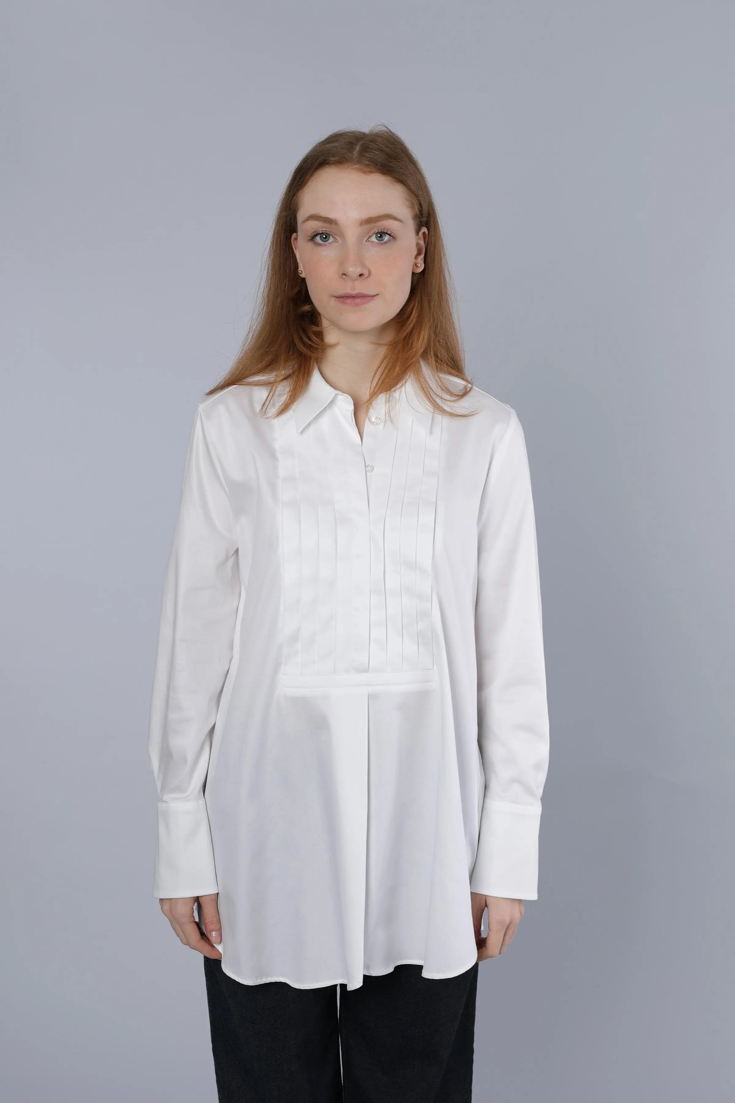 Baumwollbluse WHITE Nadine H