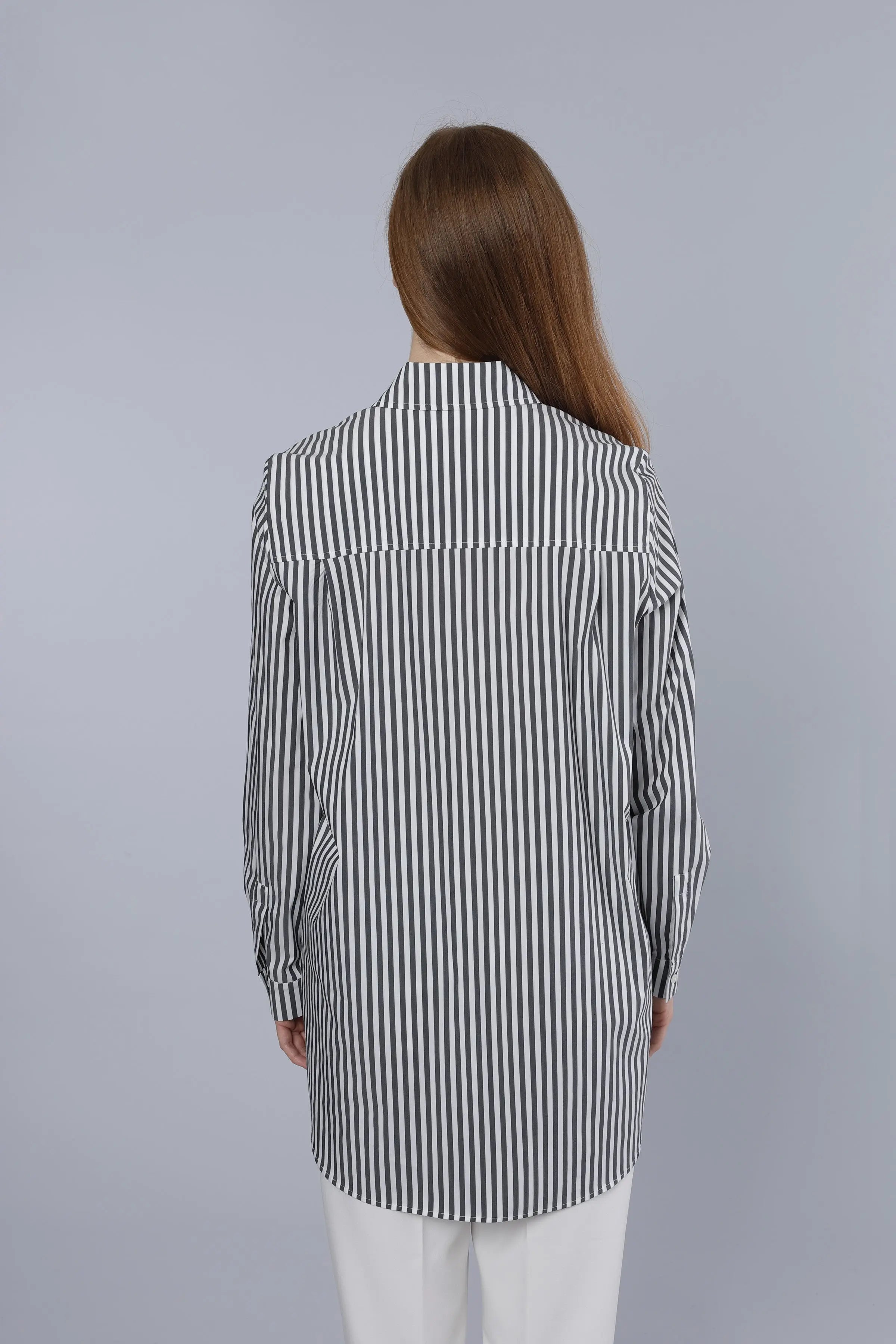 Lange Bluse BLACK Nadine H