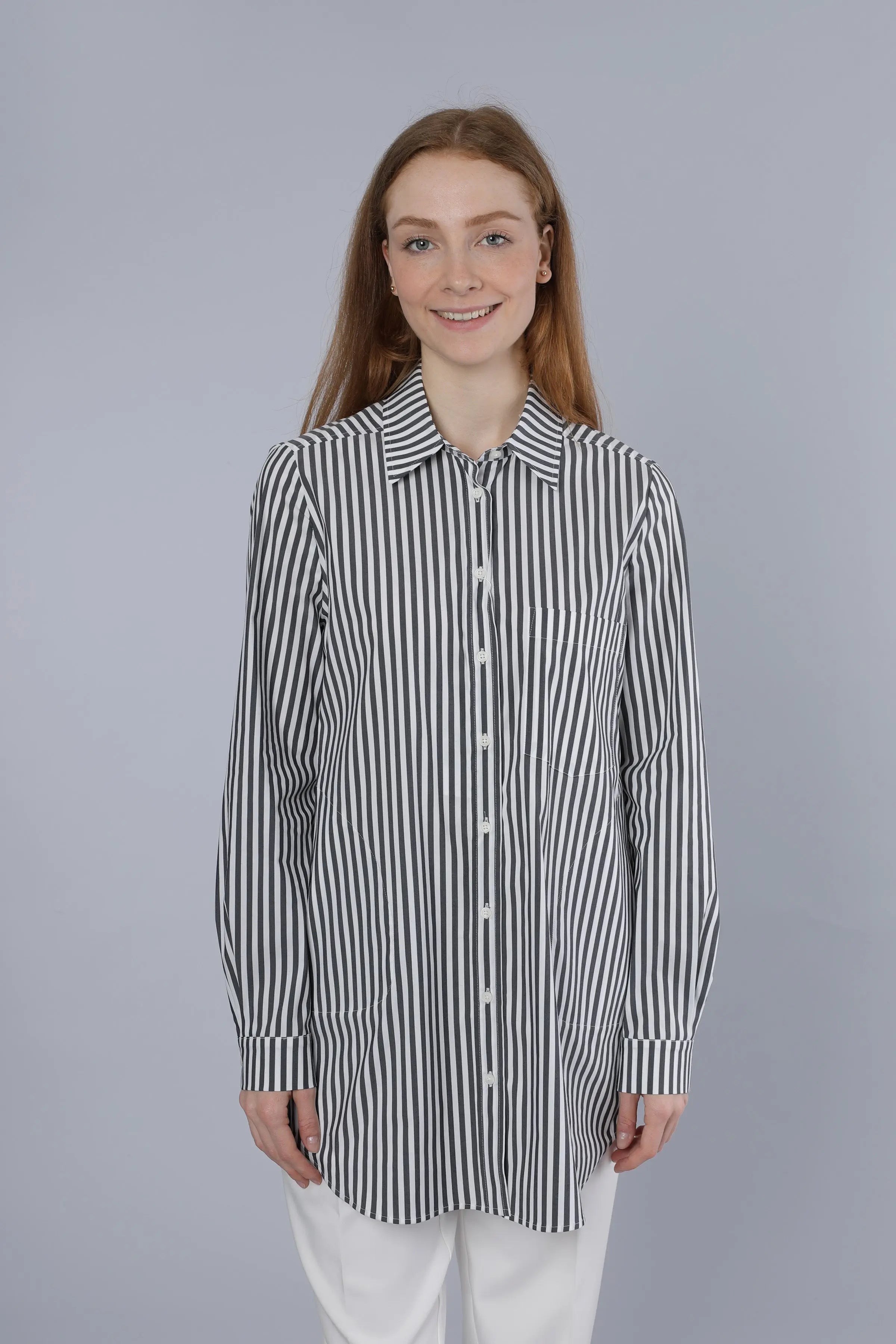 Lange Bluse BLACK Nadine H
