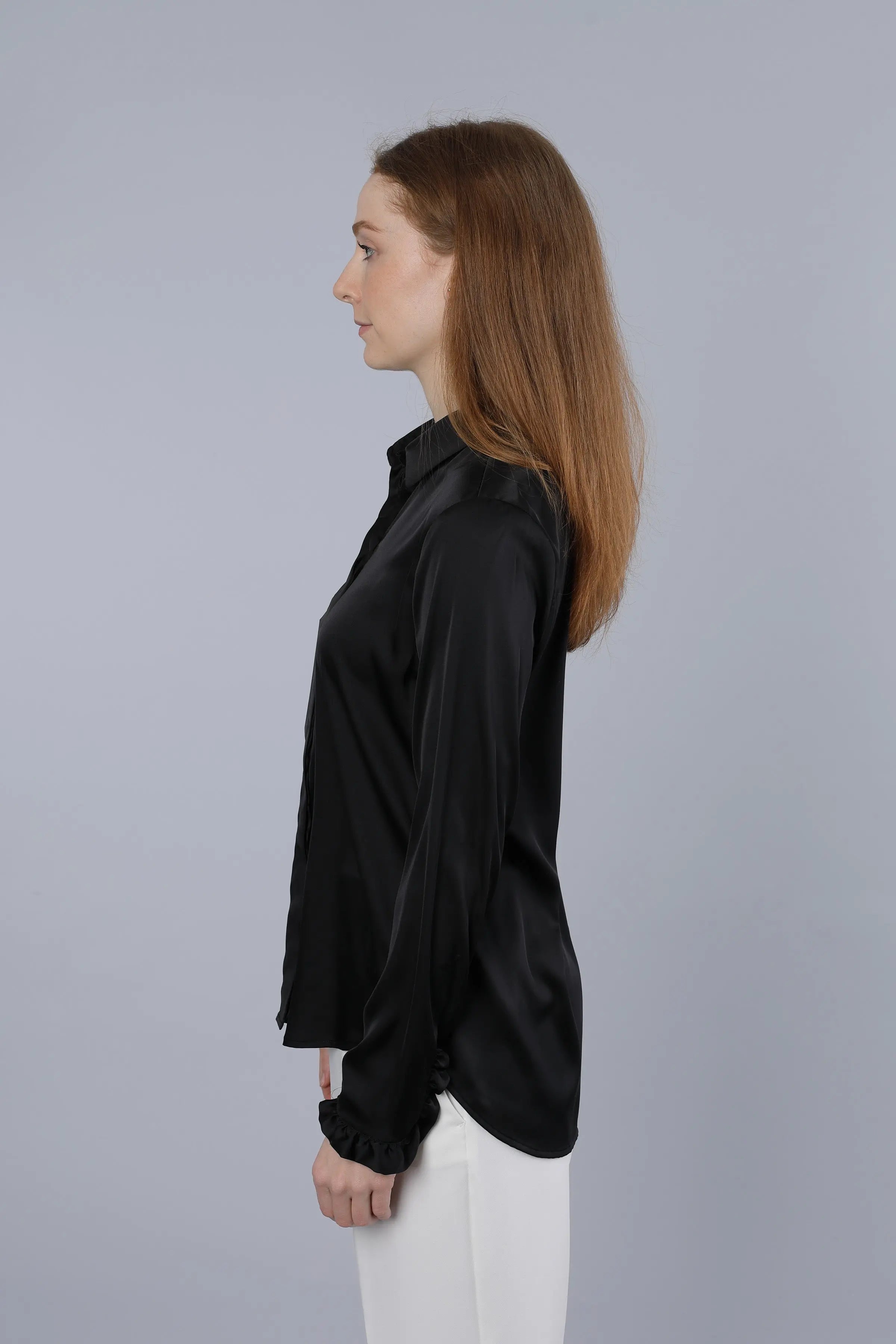 Leichte Bluse BLACK Nadine H