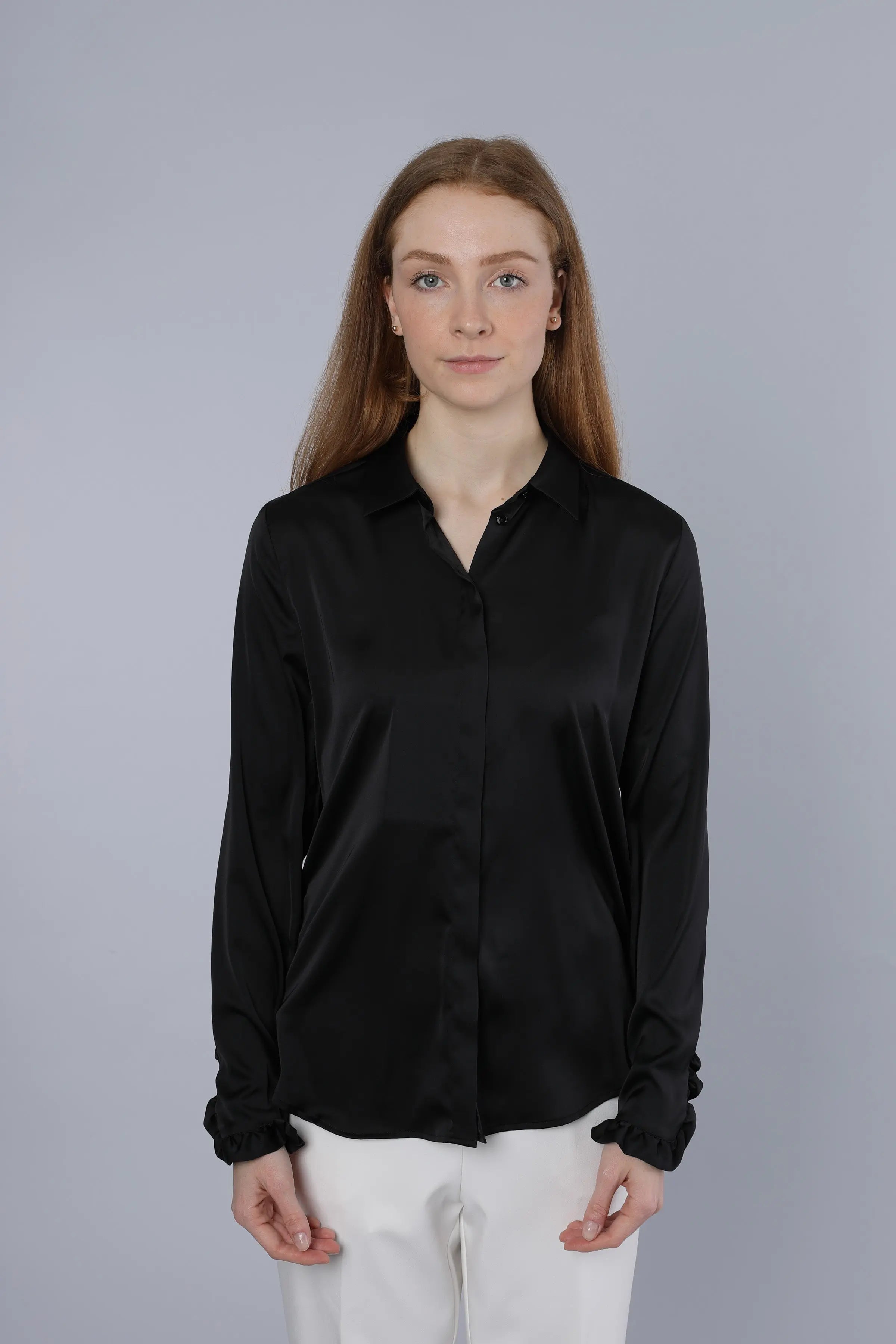 Leichte Bluse BLACK Nadine H