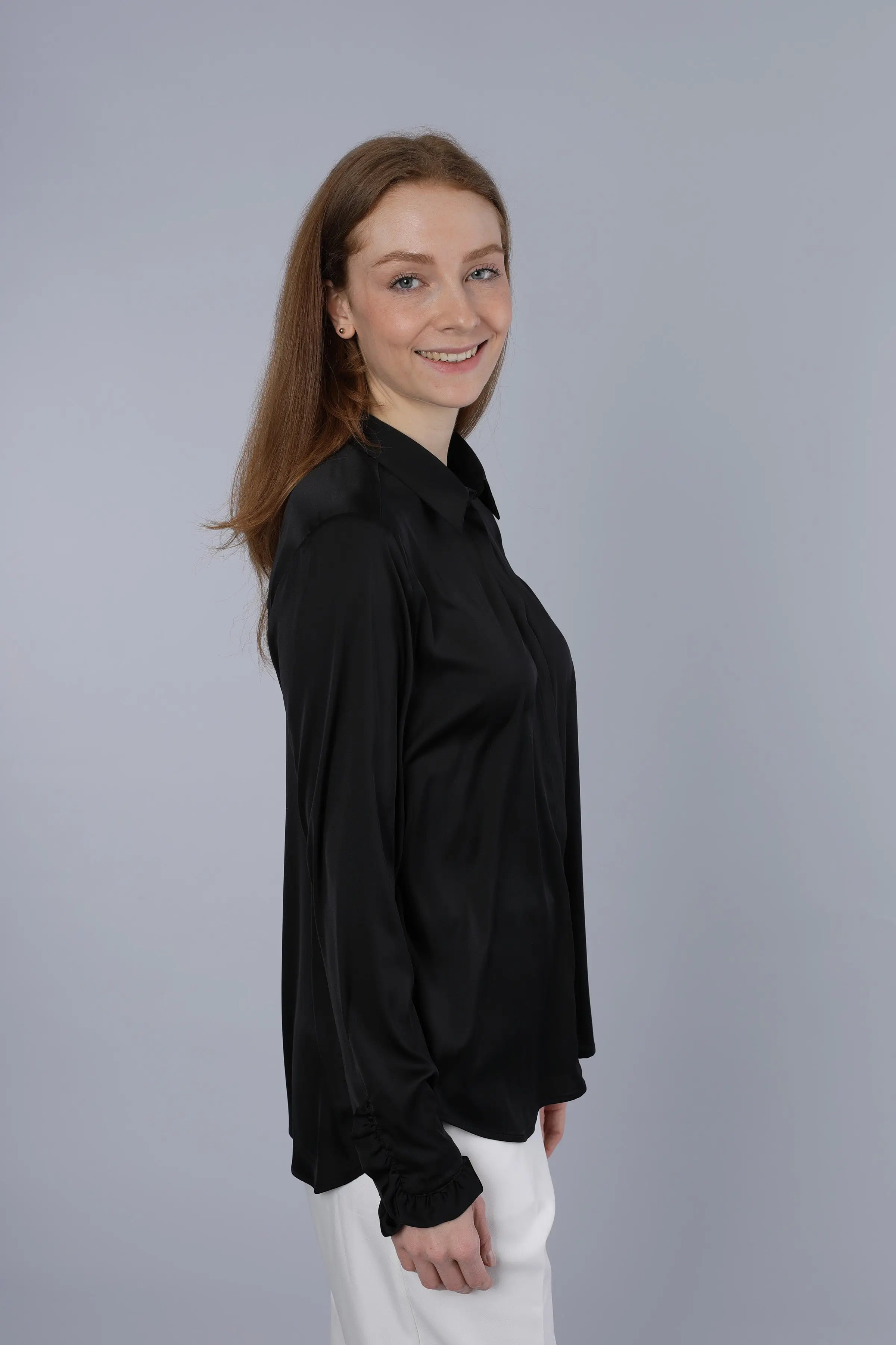 Leichte Bluse BLACK Nadine H