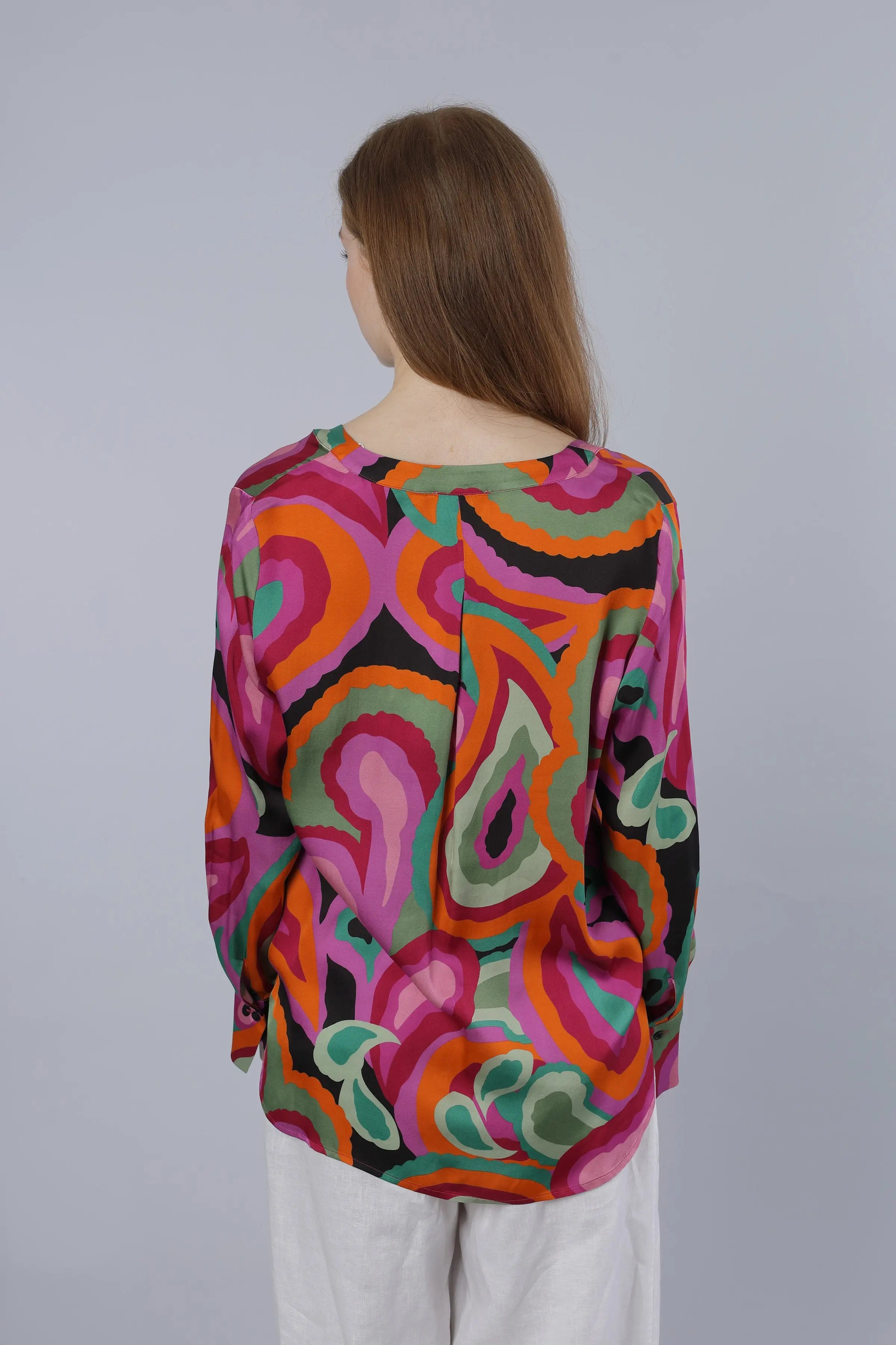 Bunte Bluse MULTICOLOR Nadine H