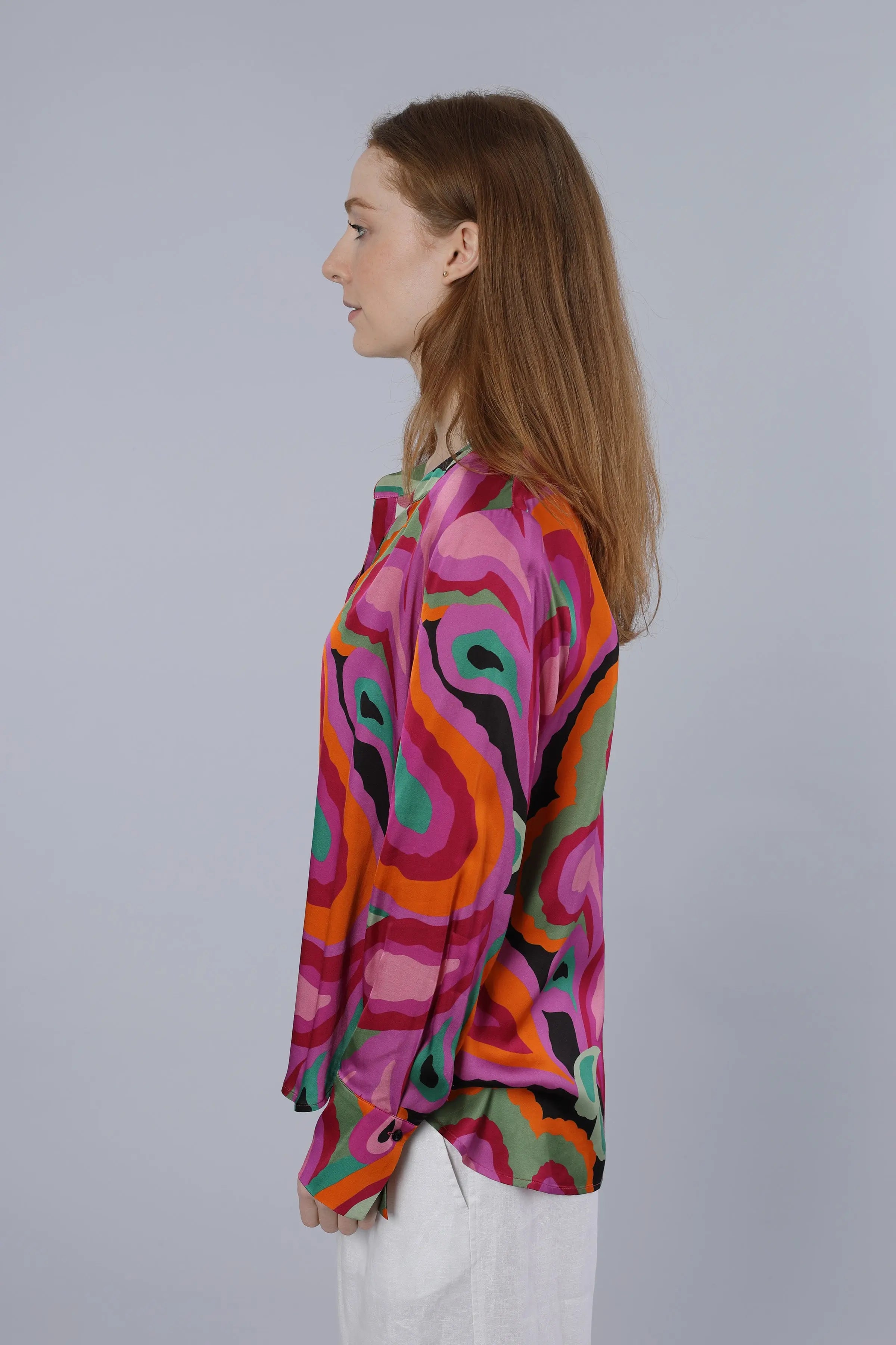 Bunte Bluse MULTICOLOR Nadine H