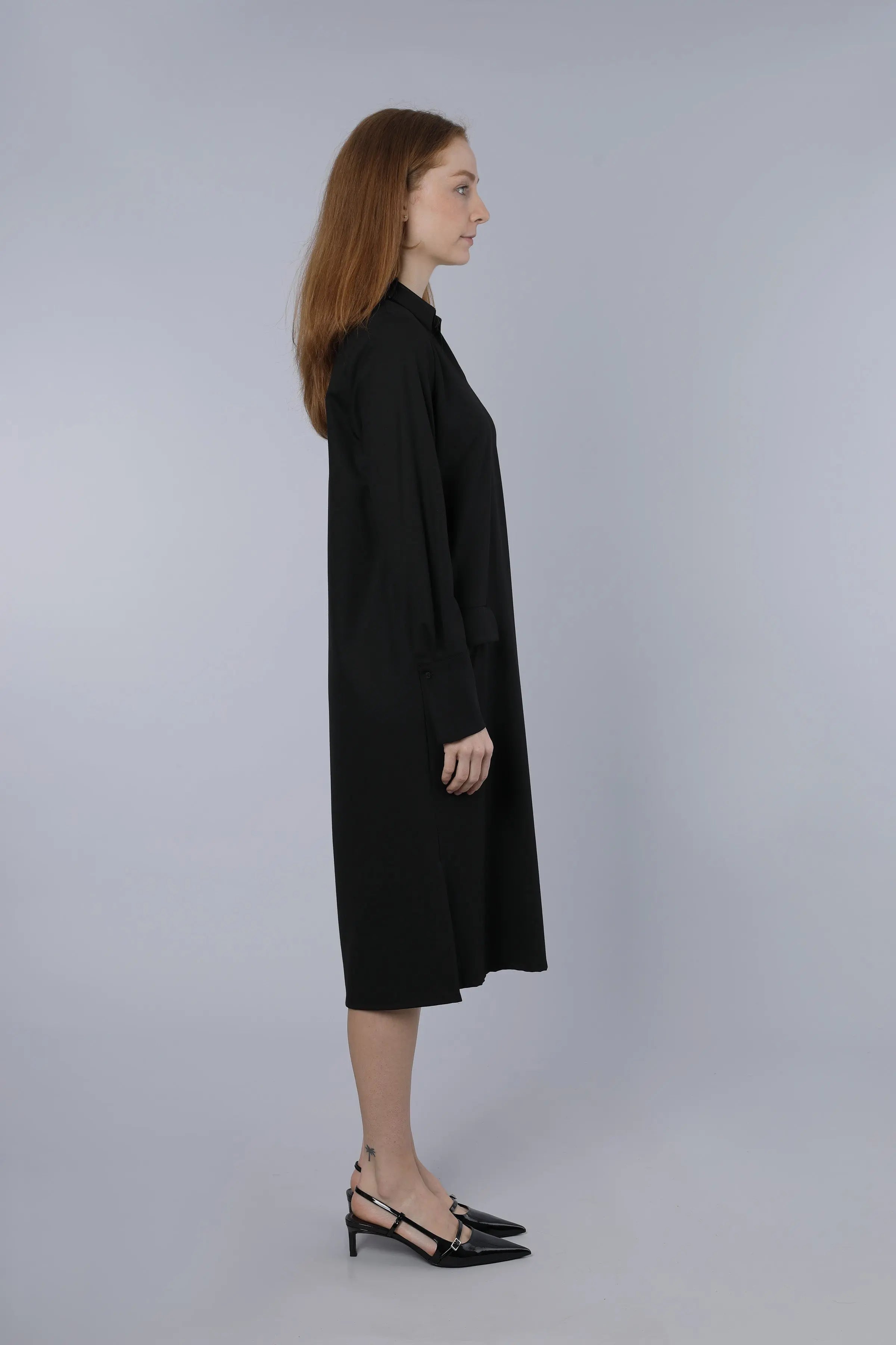 Knielanges Kleid BLACK Nadine H