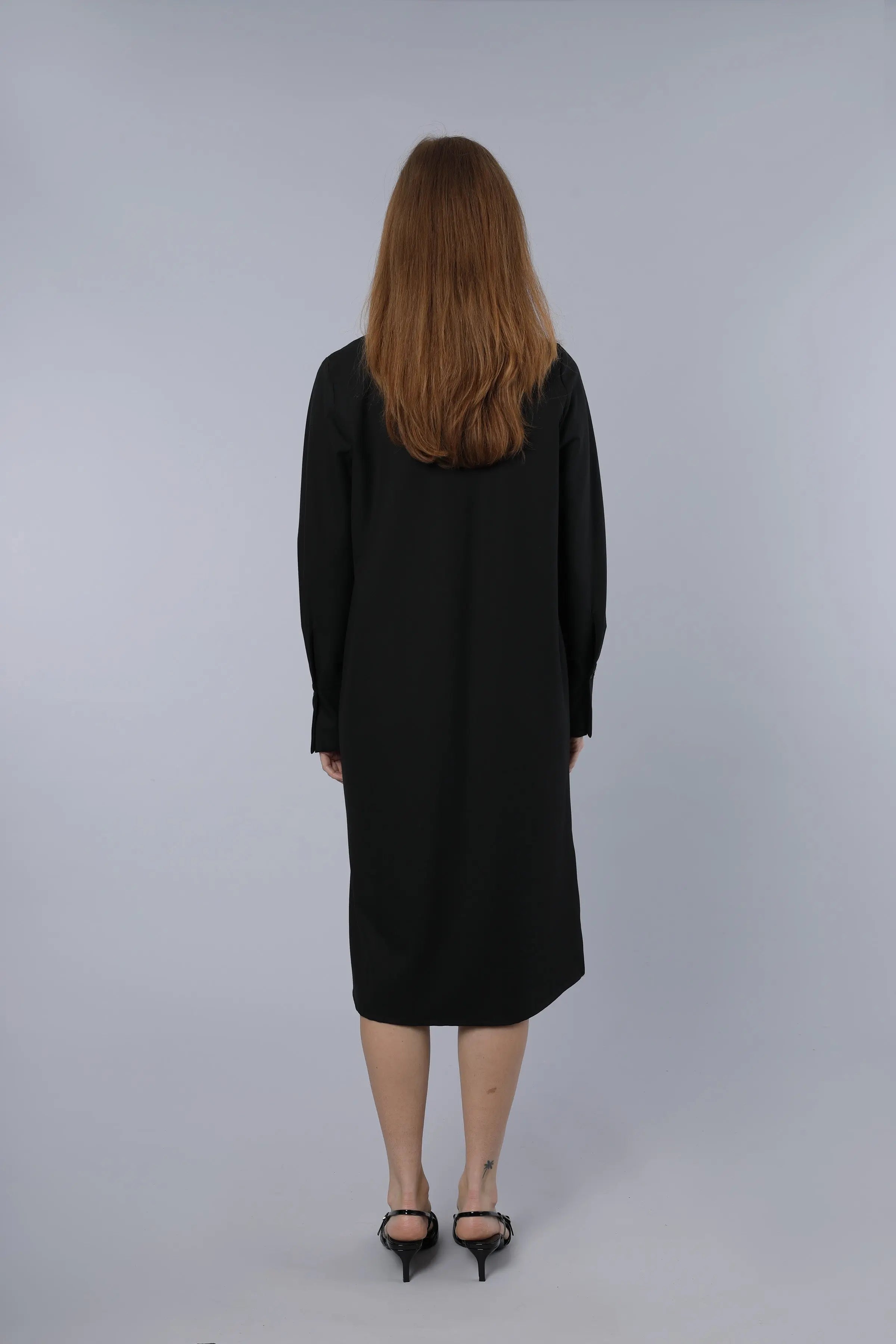 Knielanges Kleid BLACK Nadine H