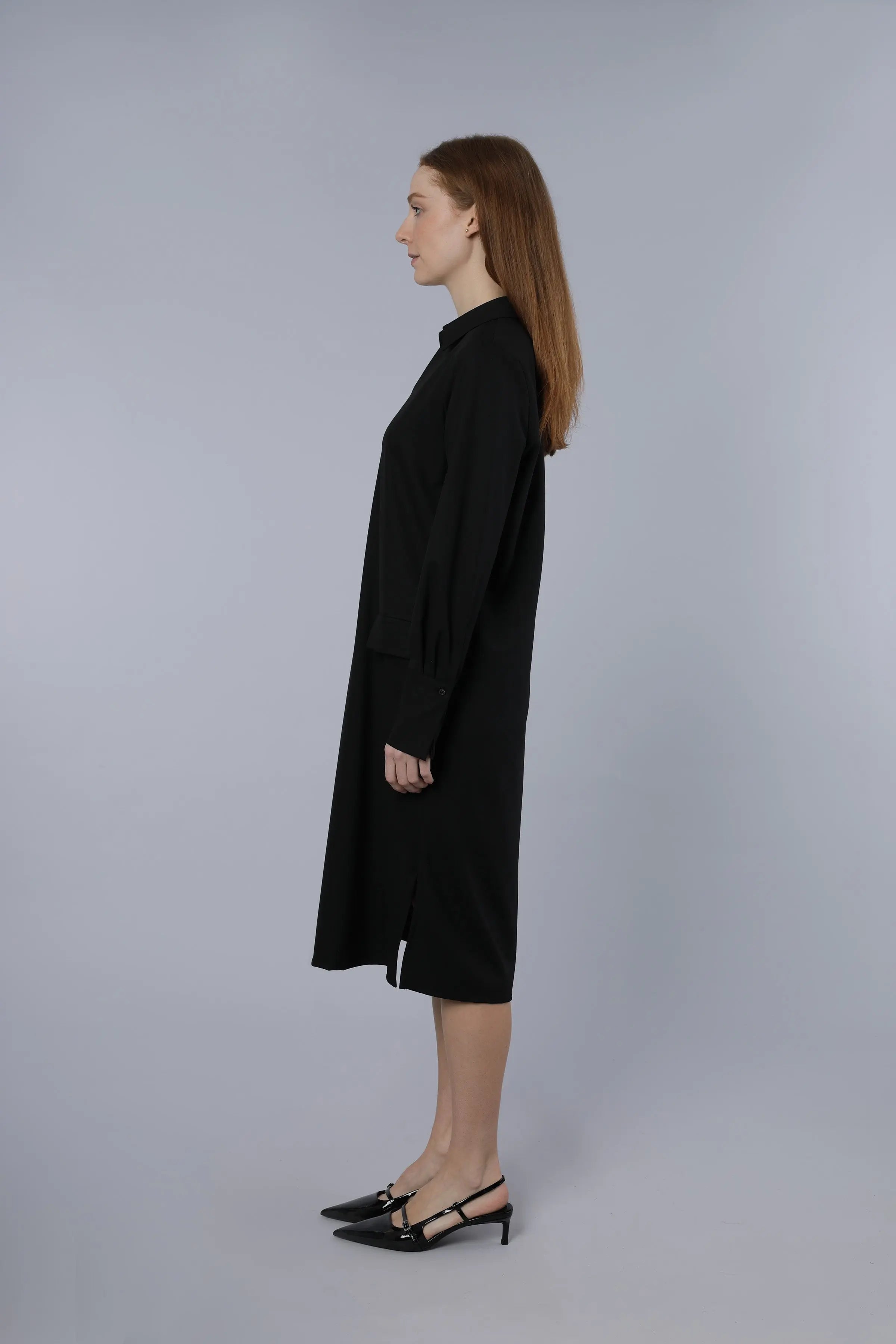 Knielanges Kleid BLACK Nadine H