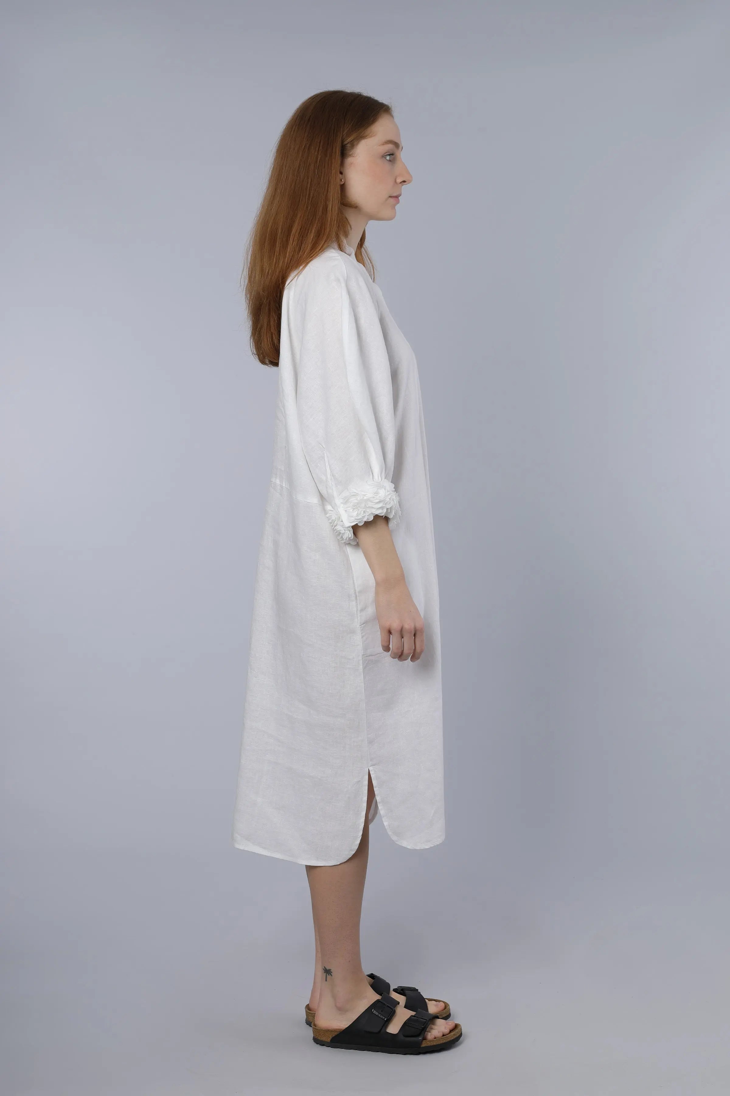 Leinenkleid WHITE Nadine H