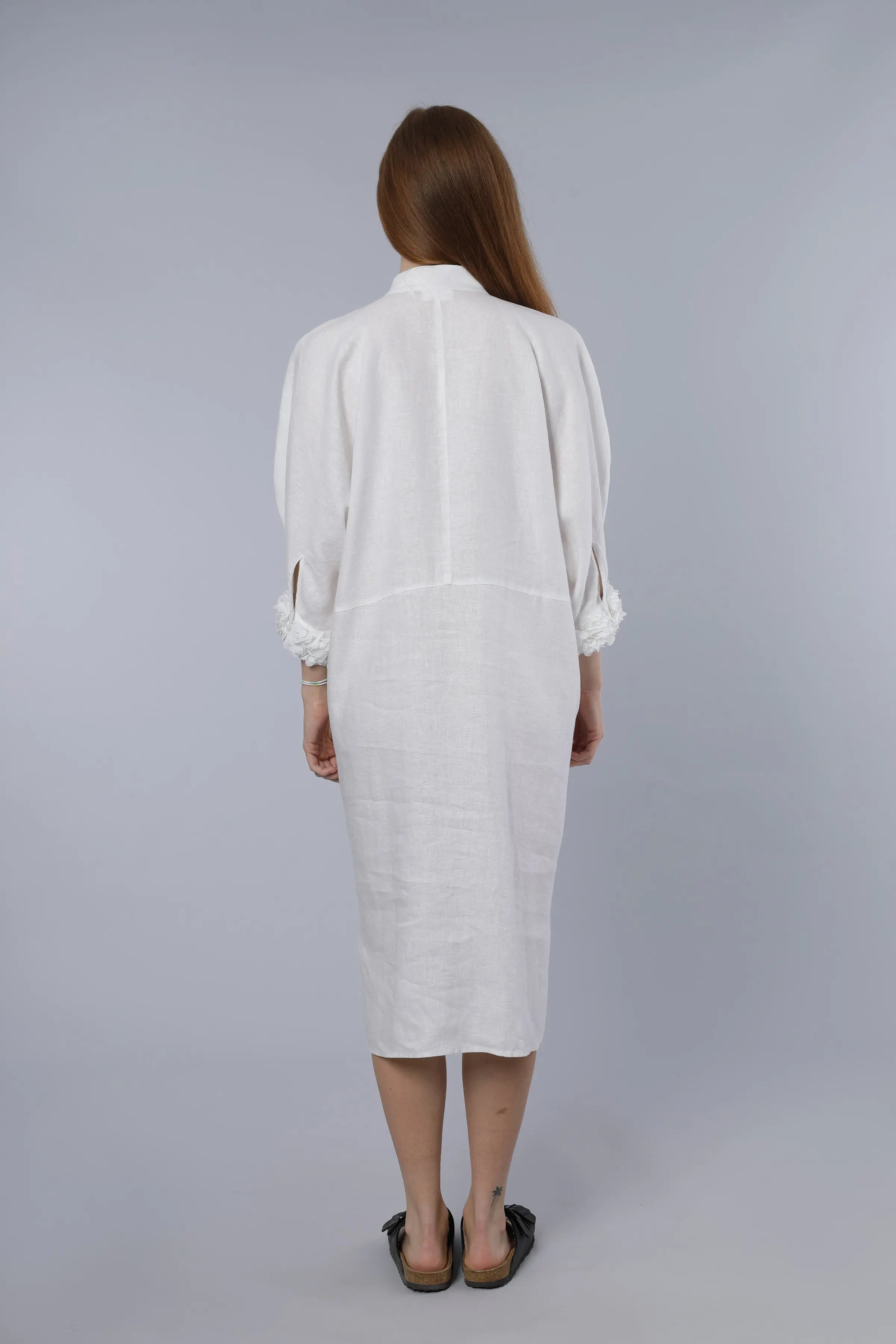 Leinenkleid WHITE Nadine H