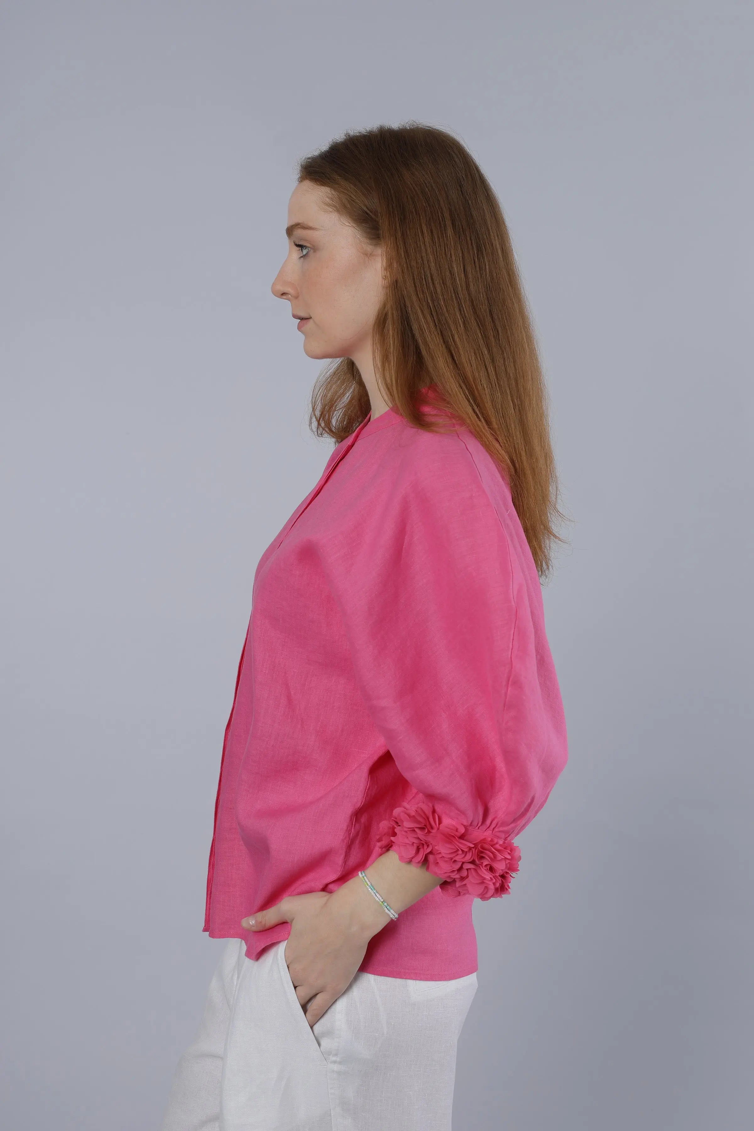 Blouse en lin FLAMBE Nadine H