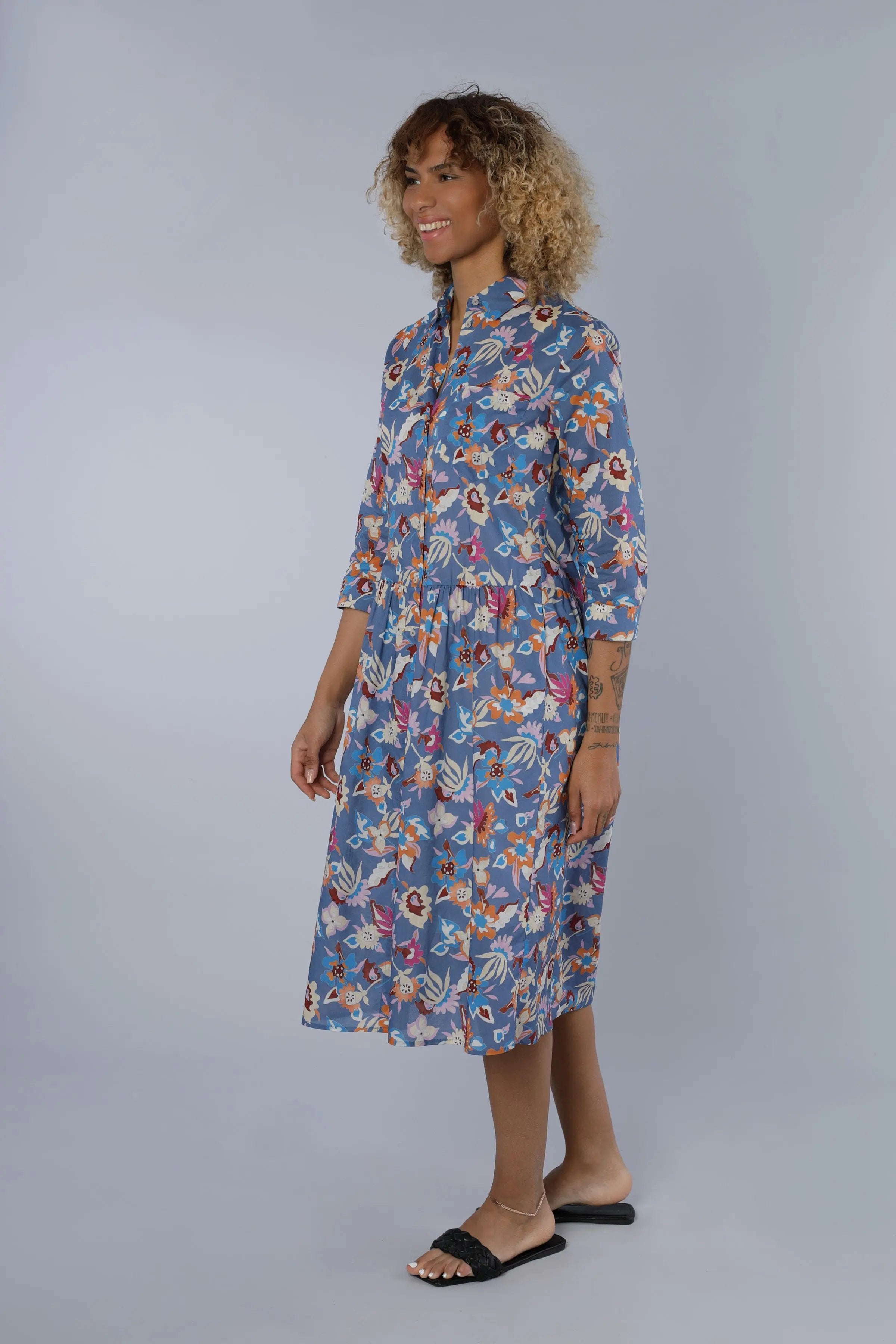 Sommerkleid MULTICOLOUR BLUE Nadine H