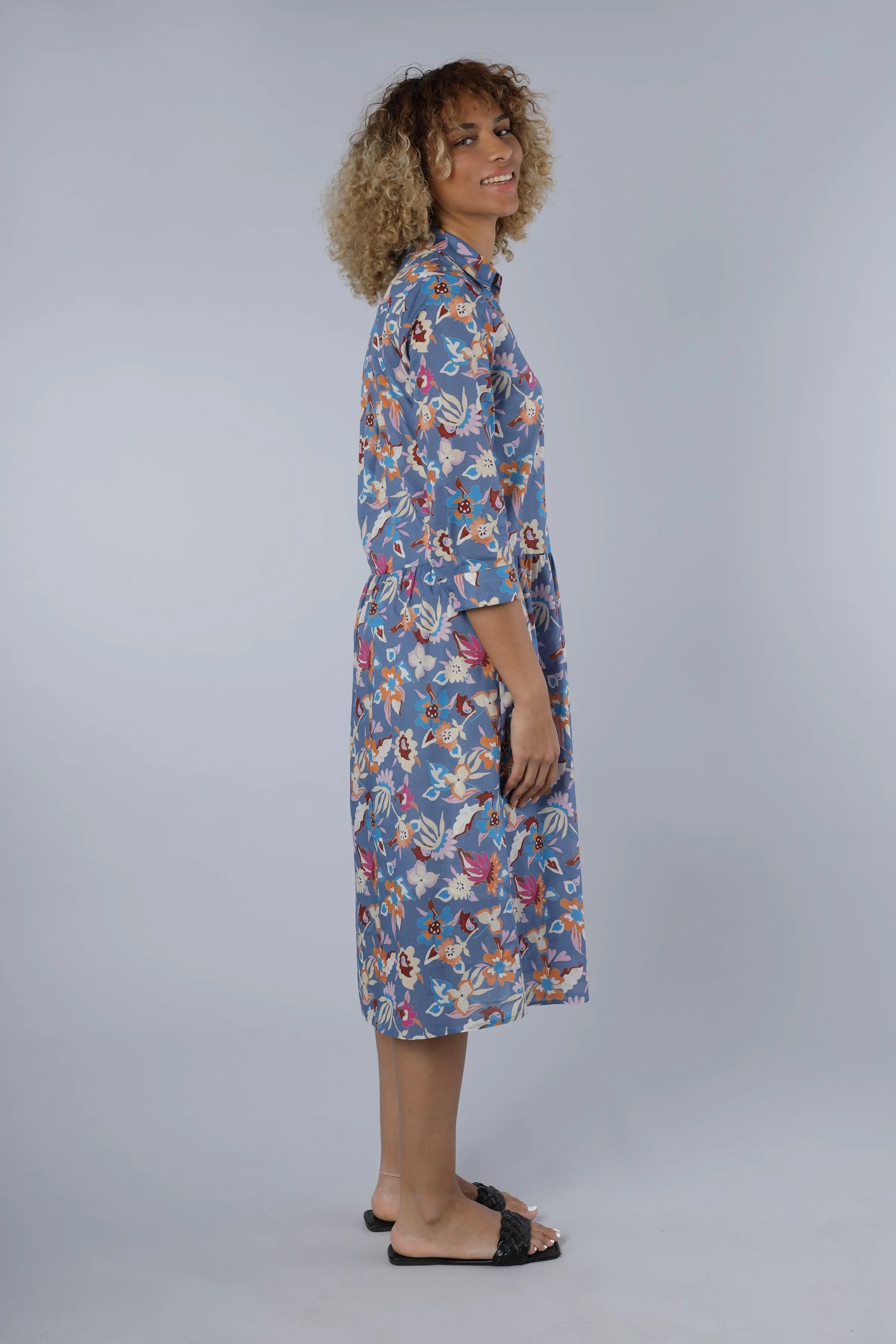 Sommerkleid MULTICOLOUR BLUE Nadine H