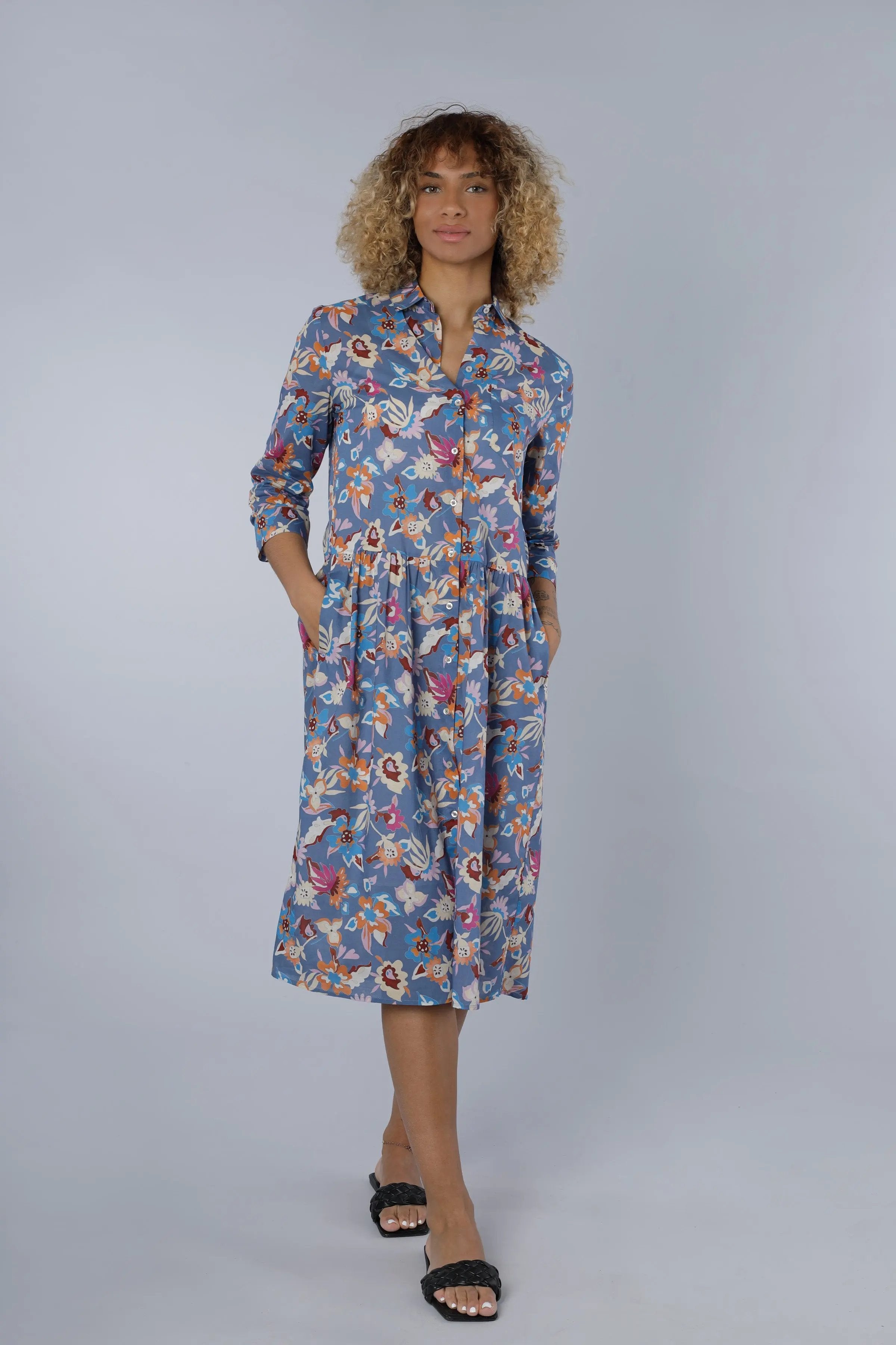 Sommerkleid MULTICOLOUR BLUE Nadine H