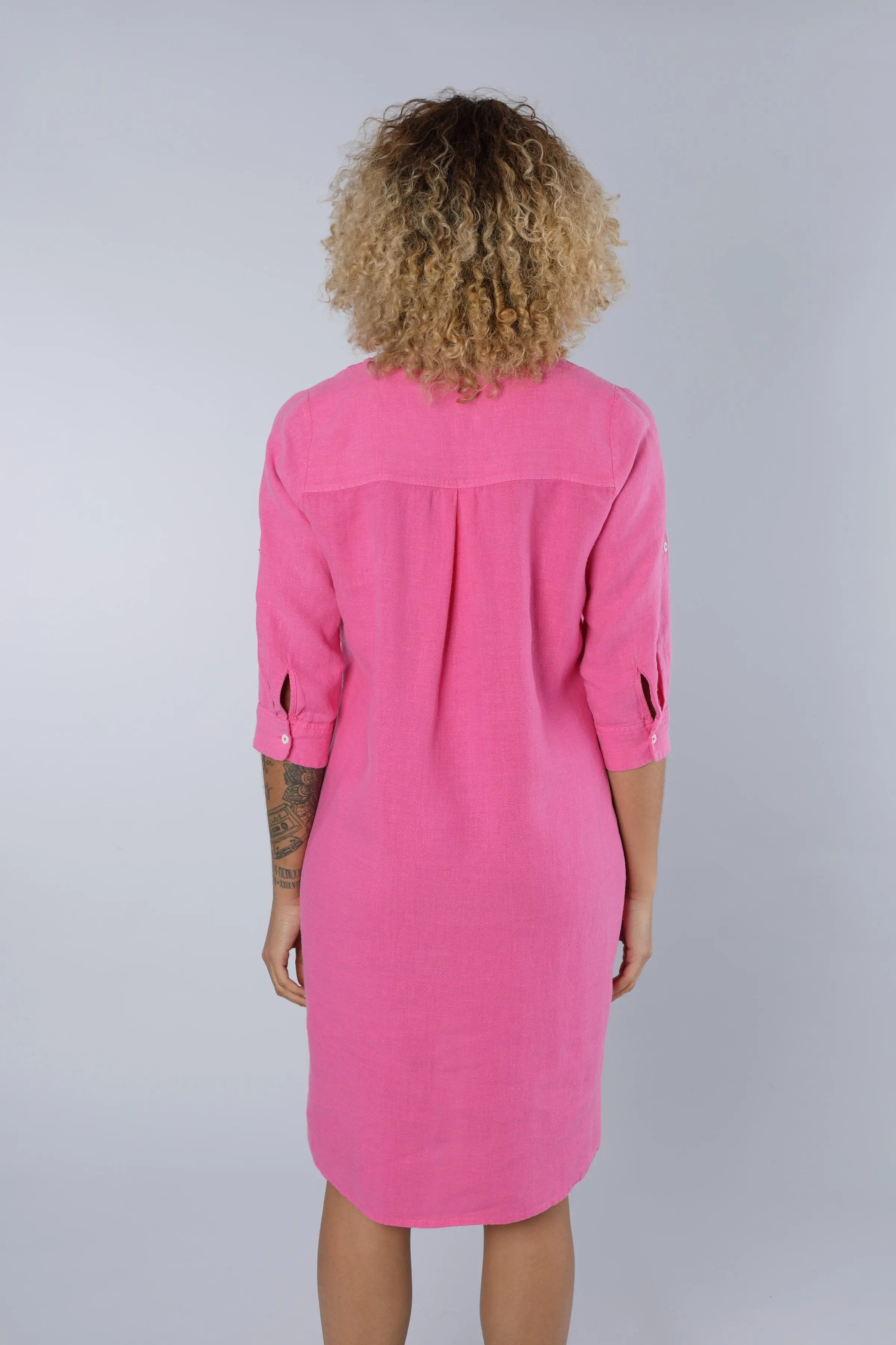 Leinenkleid PINK Nadine H