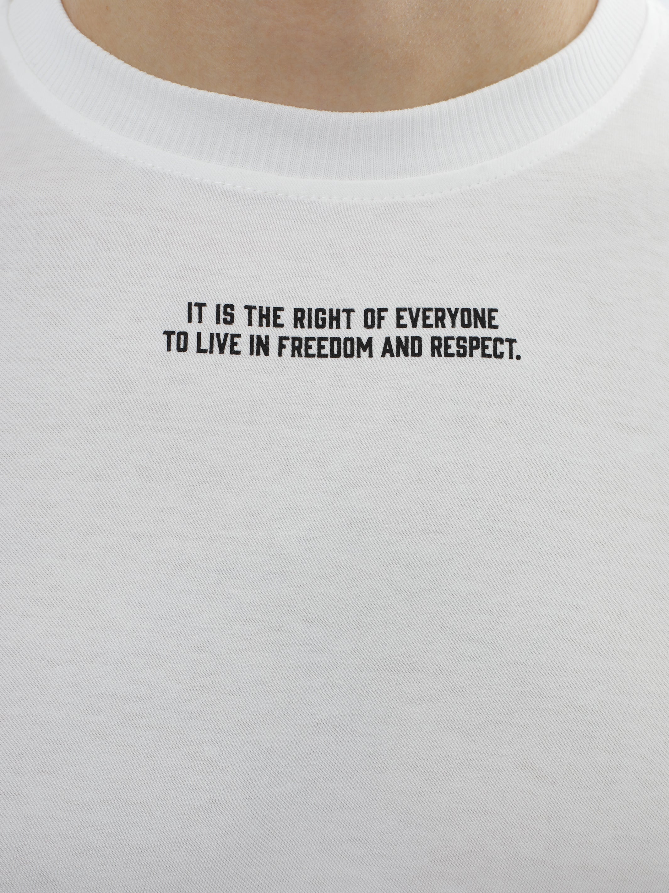 P11 T-Shirt Oversize Unisex in Off-White