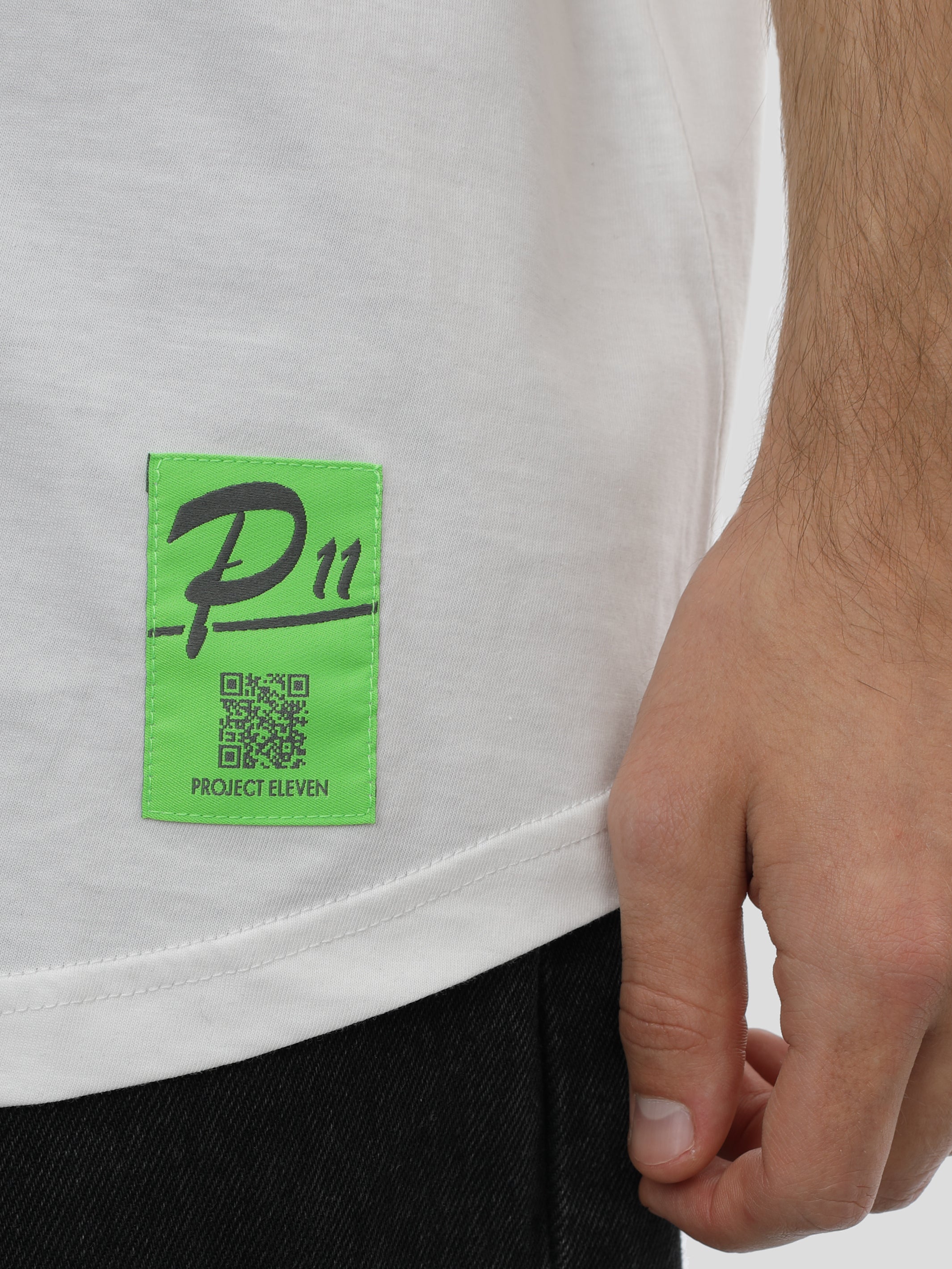 P11 T-Shirt Oversize Unisex in Off-White