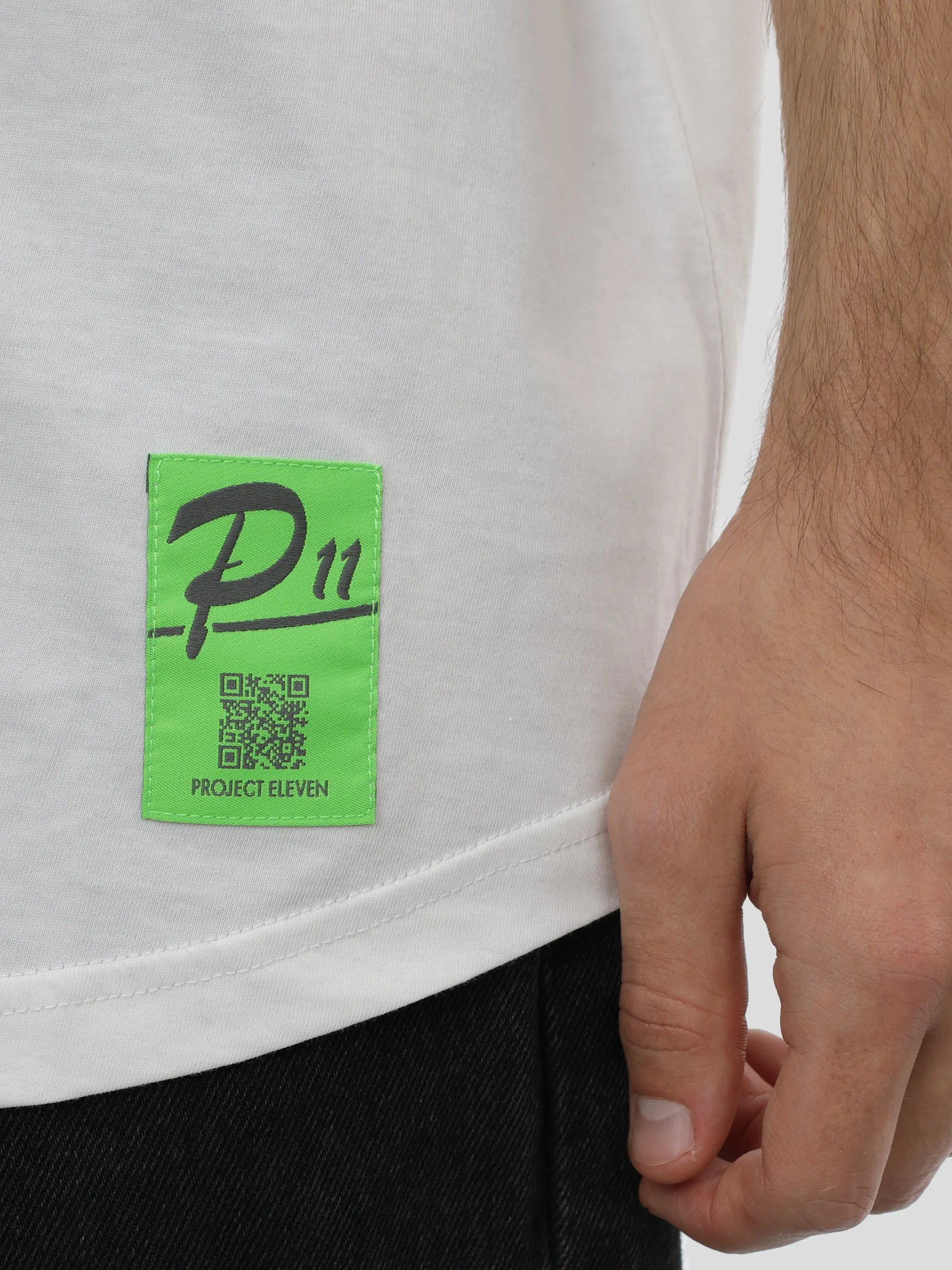 P11 T-Shirt Oversize Unisex in Off-White project eleven