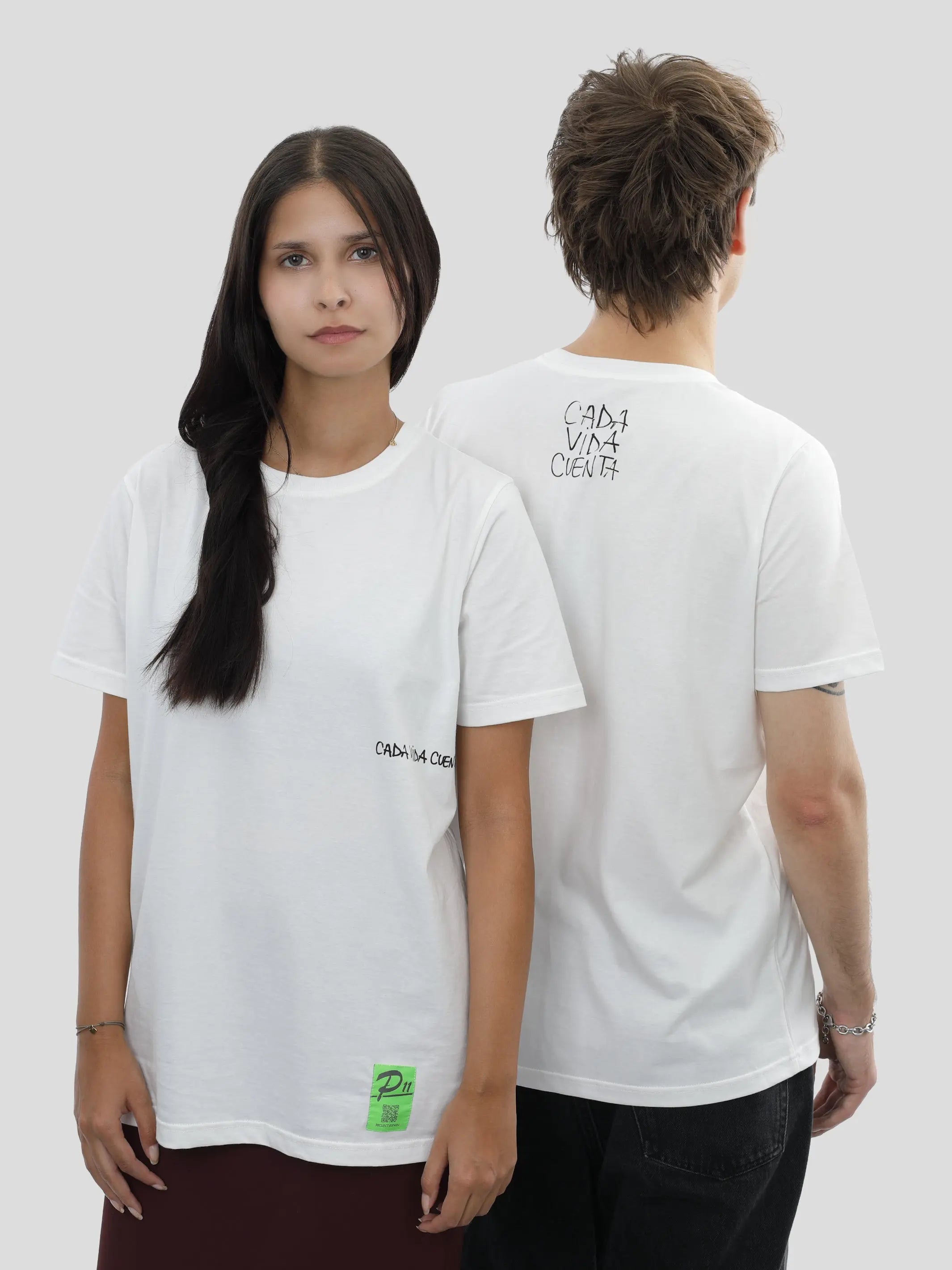 P11 T-Shirt Slim Fit Unisex in Off White project eleven
