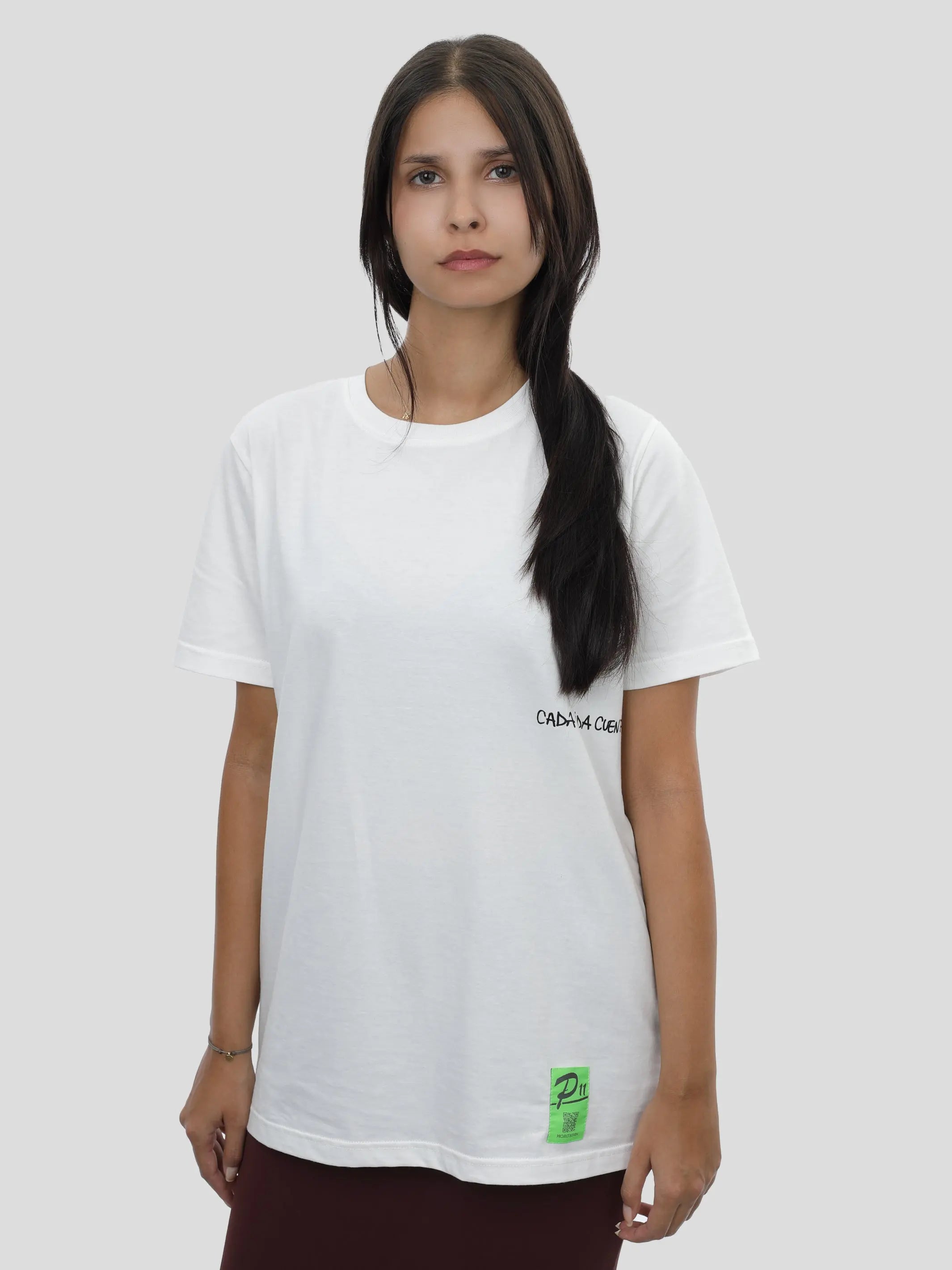 P11 T-Shirt Slim Fit Unisex in Off White project eleven